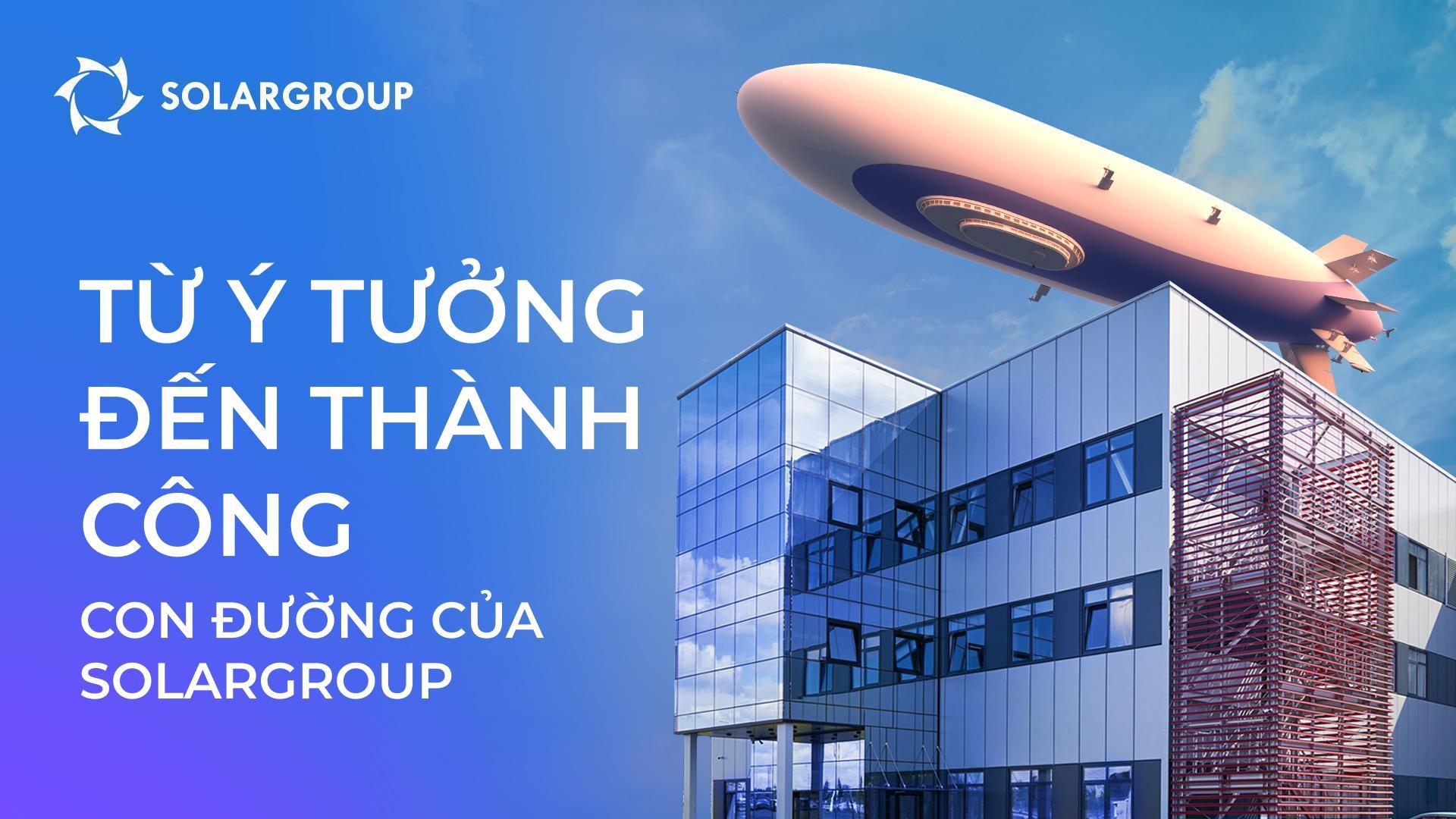 SOLARGROUP đại diện cho sự đổi mới trong kinh doanh, chế tạo khí cầu, động cơ điện và đầu tư