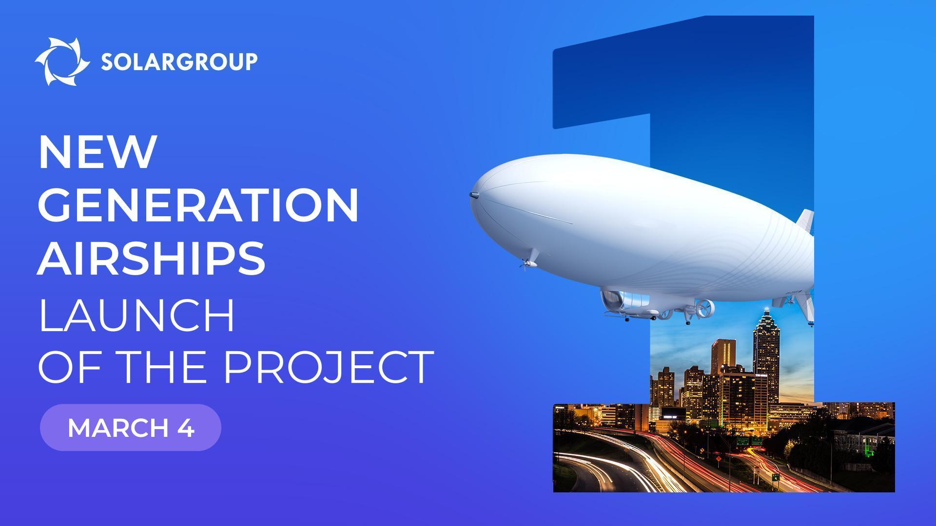 Launching airships in March!