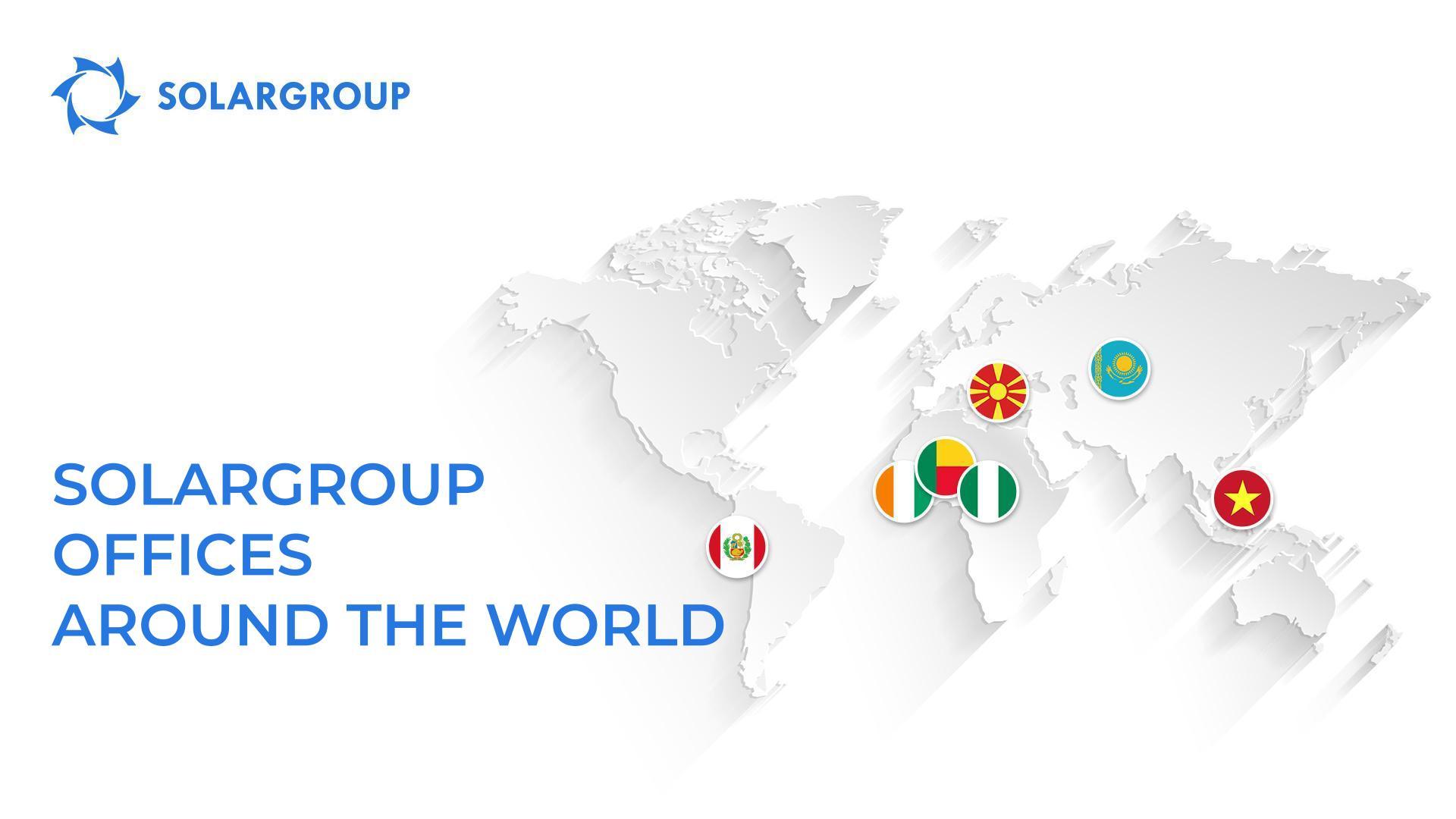 SOLARGROUP offices around the world