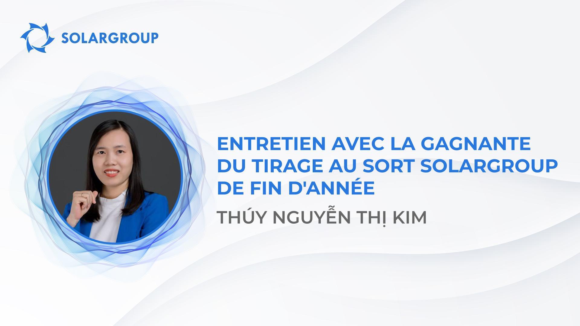 "Je suis remplie de bonheur !"- la gagnante du tirage au sort de fin d'année SOLARGROUP a partagé ses émotions
