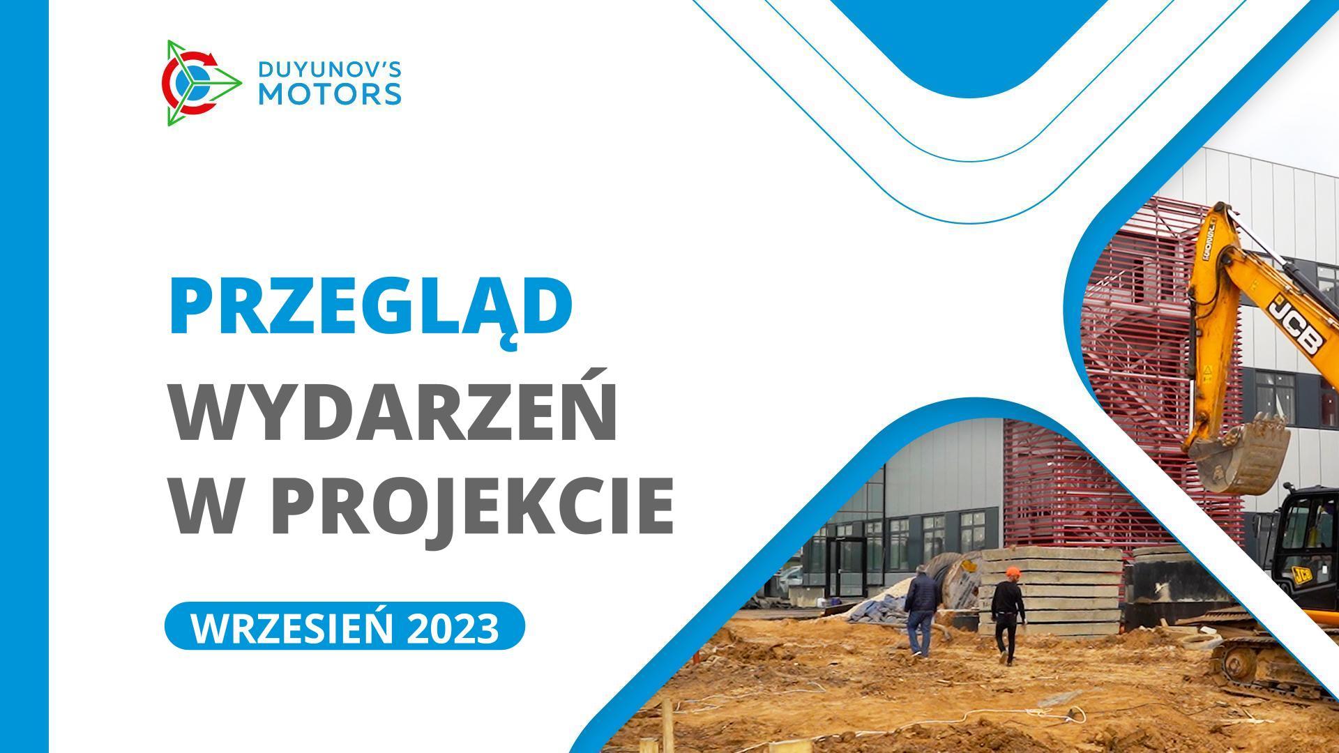 Najważniejsze wydarzenia projektu we wrześniu