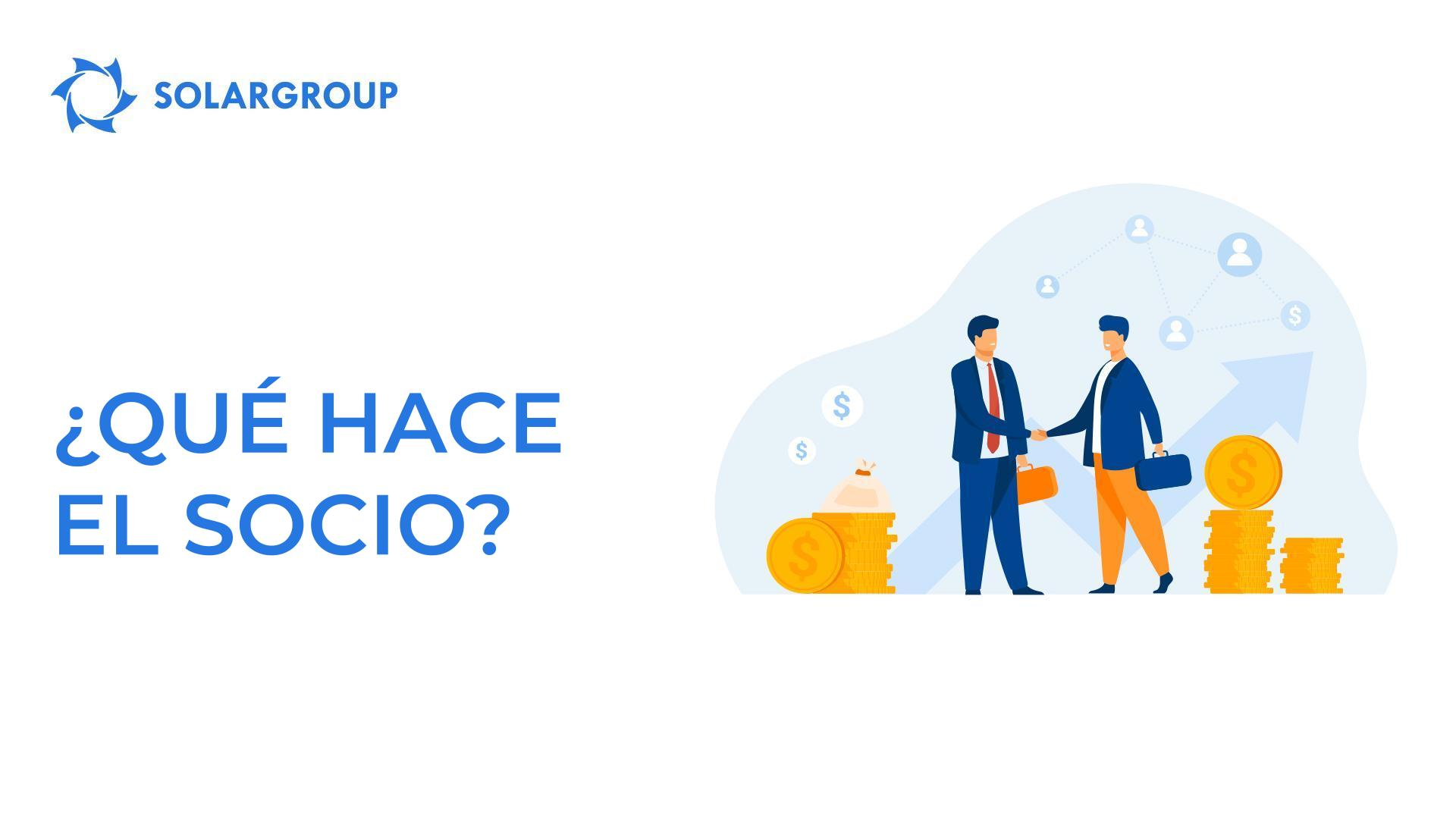 ¿Qué hace el socio?
