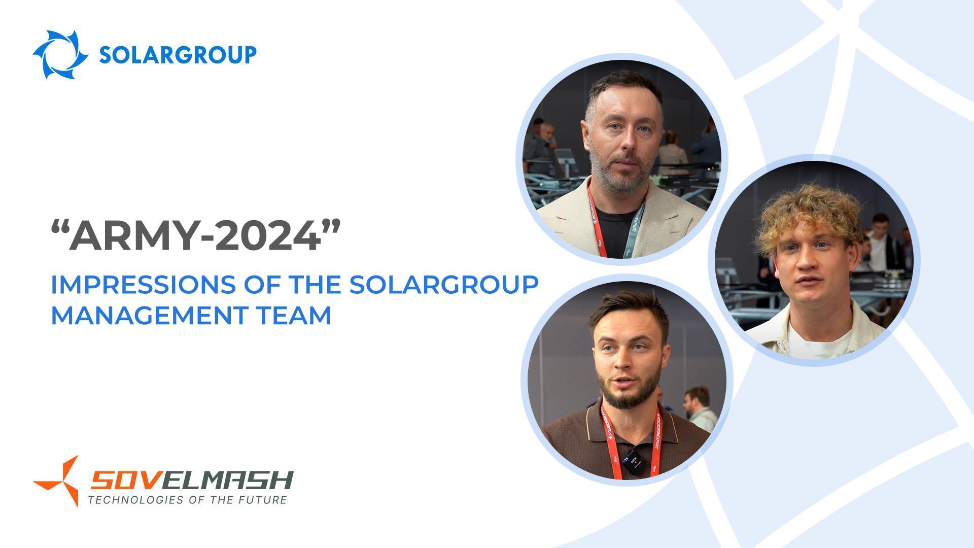"Our task is to show the potential," — Sergey Semyonov says about the participation of "Sovelmash" in the forum