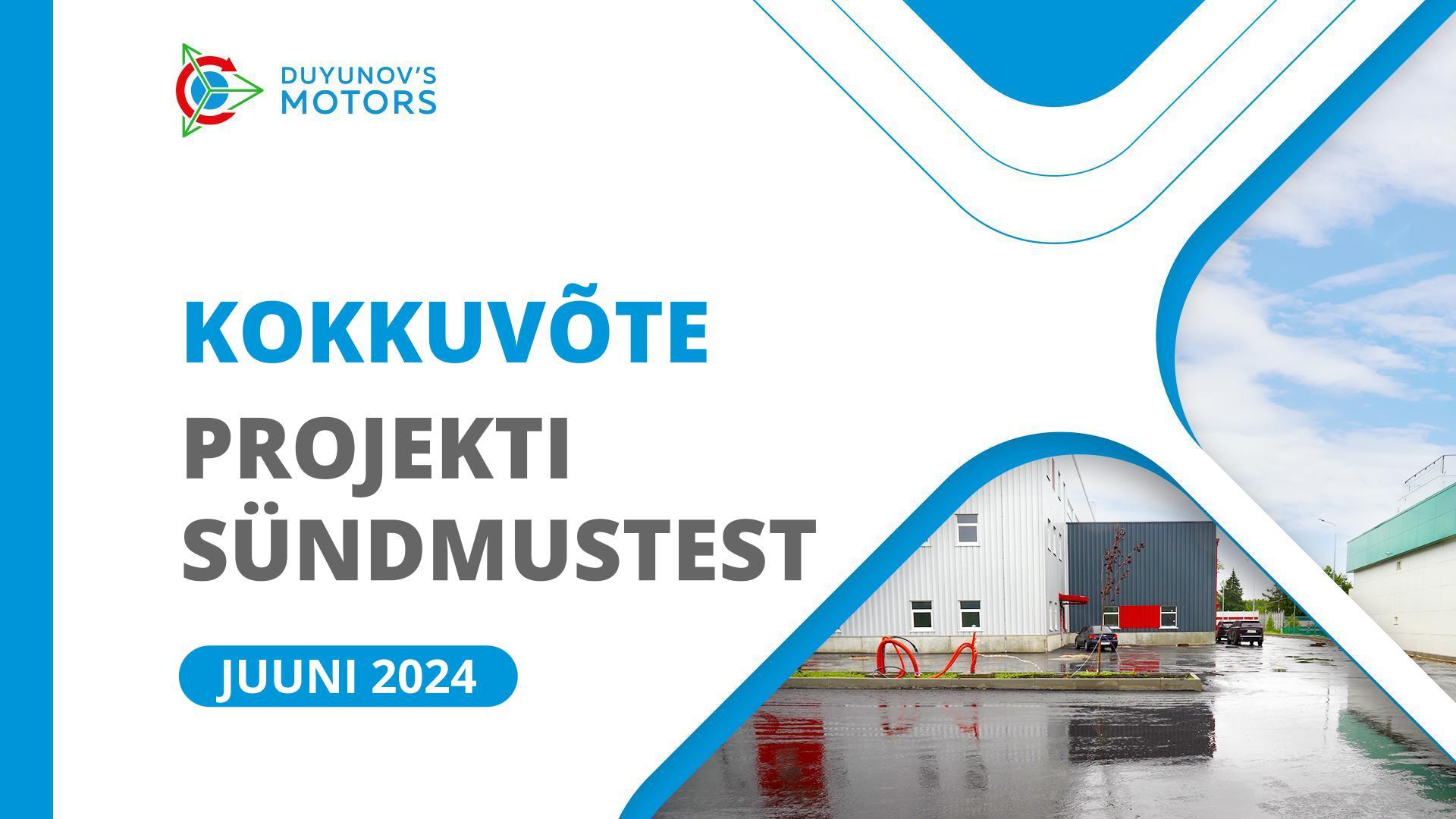 Tähtsaimad projekti sündmused juunis