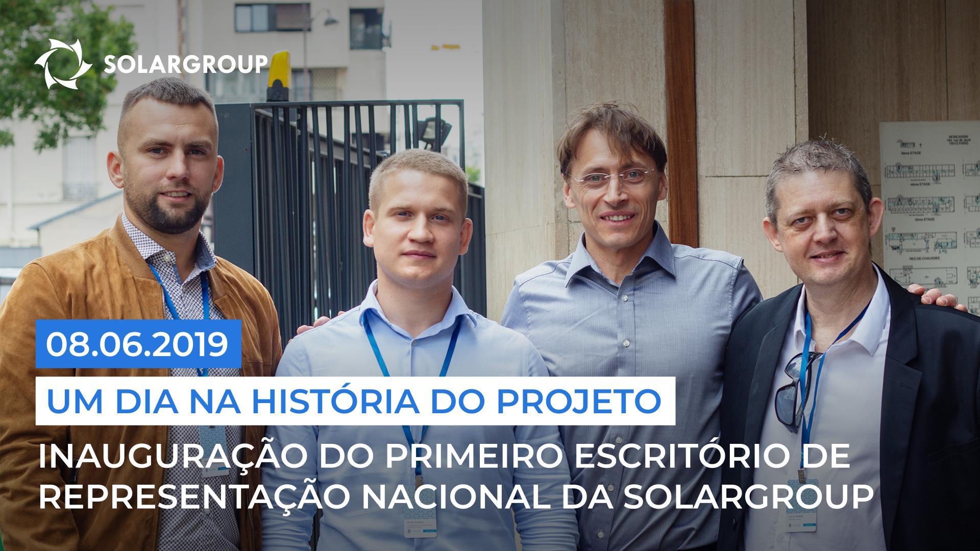 O dia 8 de junho de 2019 é uma data marcante e memorável na história do projeto