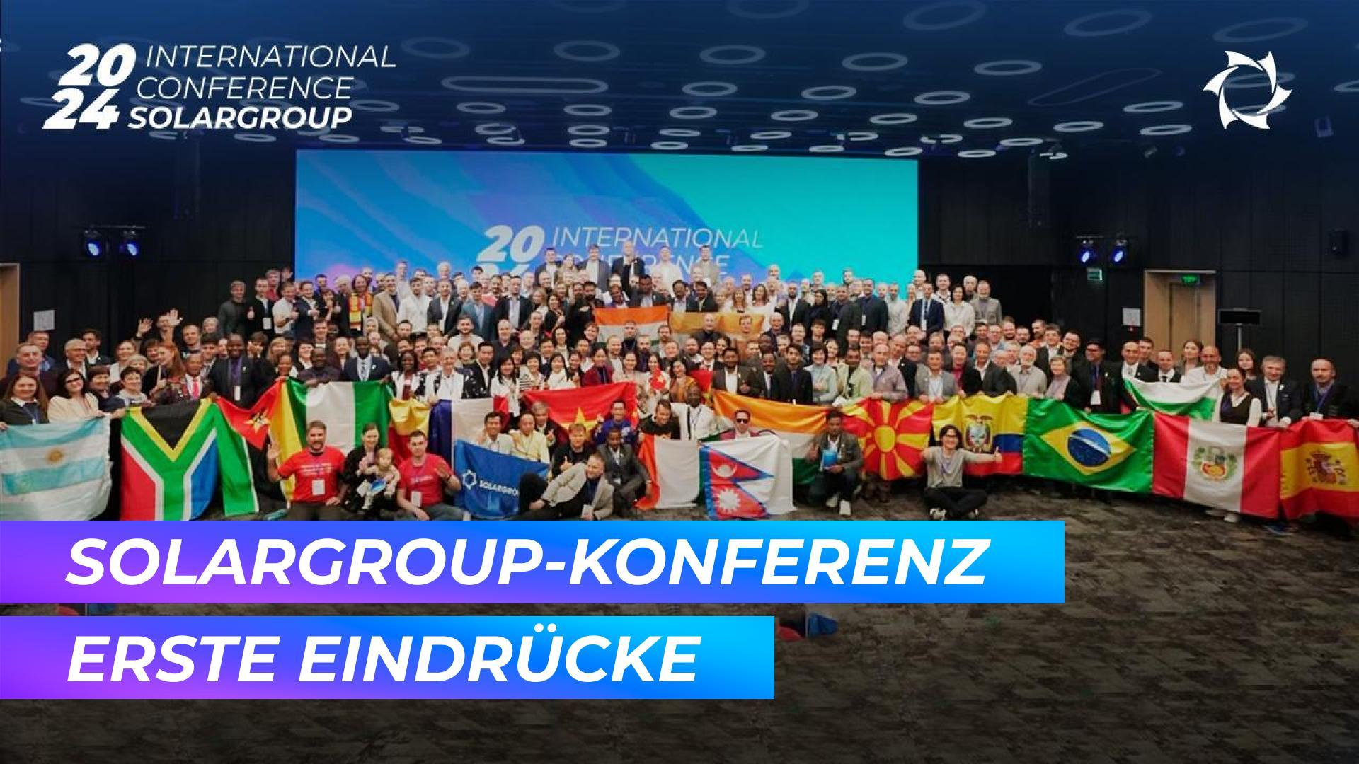 "Eine grandiose Party! Eine großartige Veranstaltung!" | Unsere Gäste über die SOLARGROUP-Konferenz in Moskau