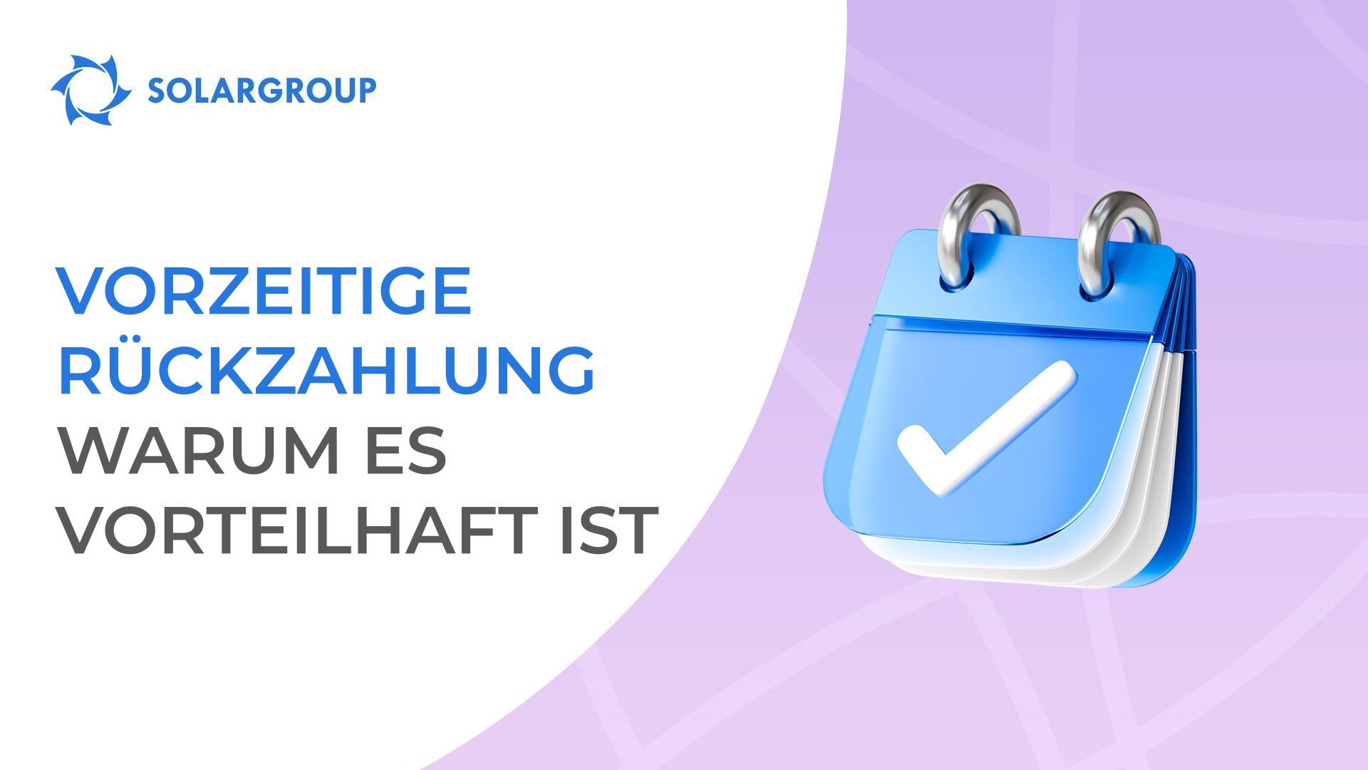 Warum ist es vorteilhaft, eine Ratenzahlung vorzeitig zu begleichen?
