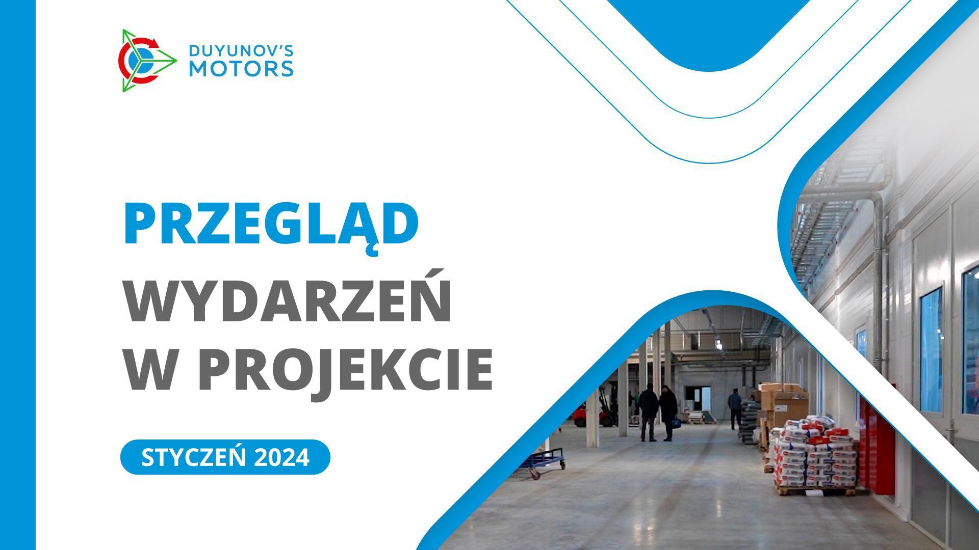 Kluczowe wydarzenia w projekcie w styczniu