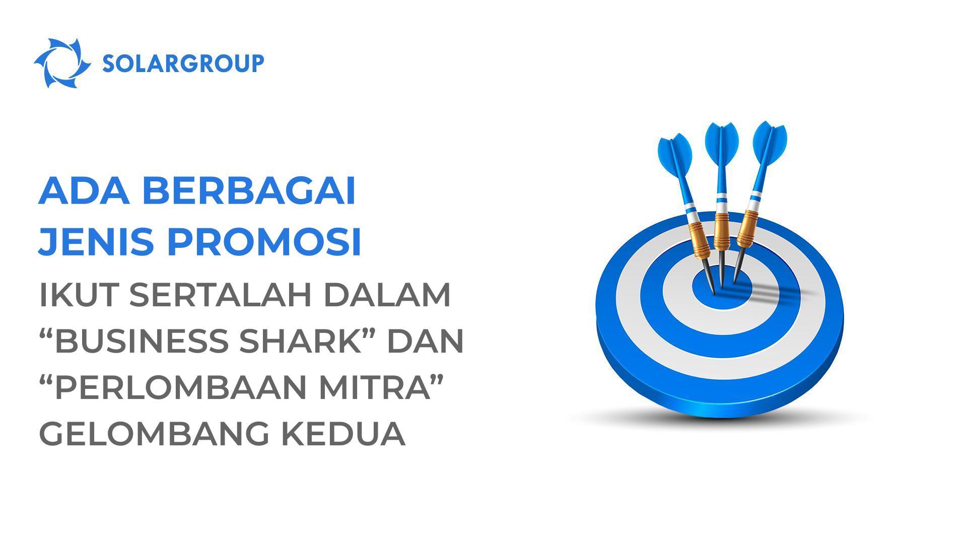 Ada berbagai jenis promosi