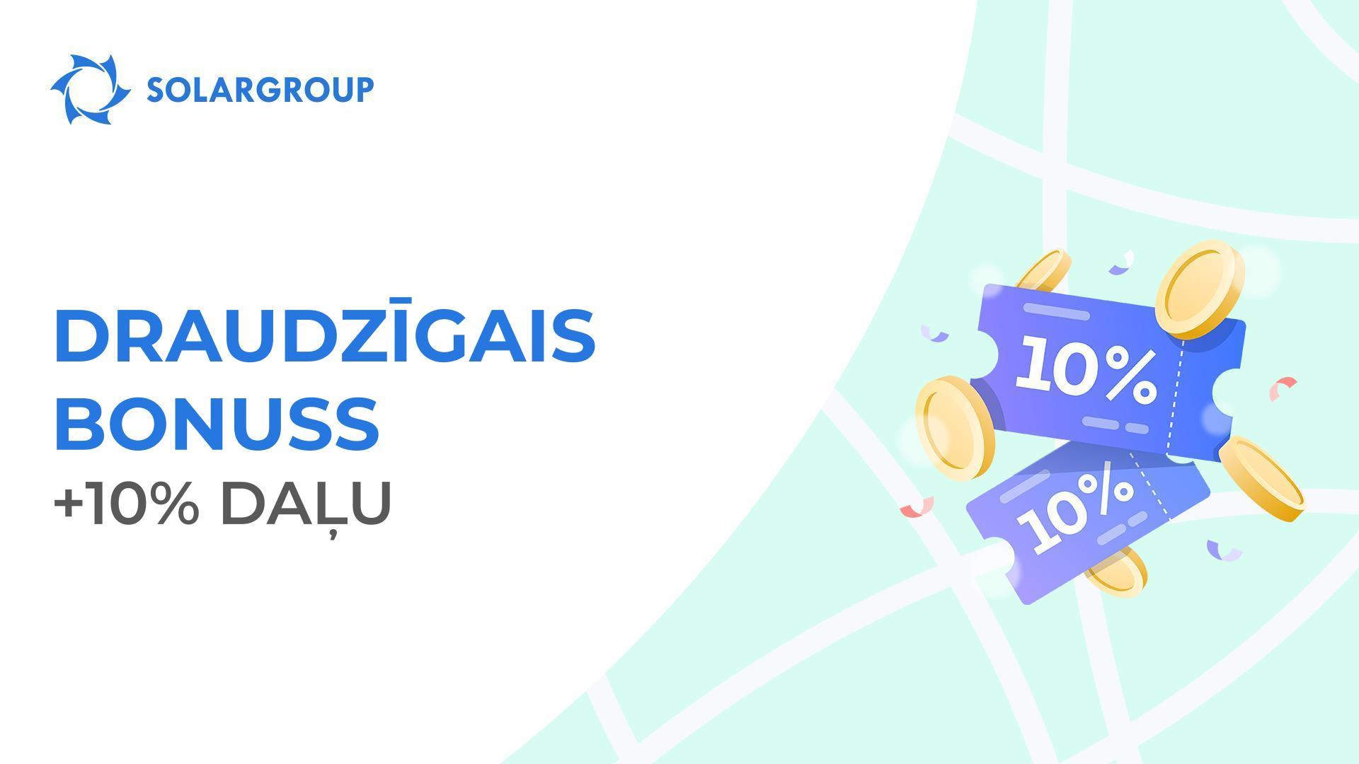 Kā iegūt bonusa daļas, iegādājoties investīciju paketi