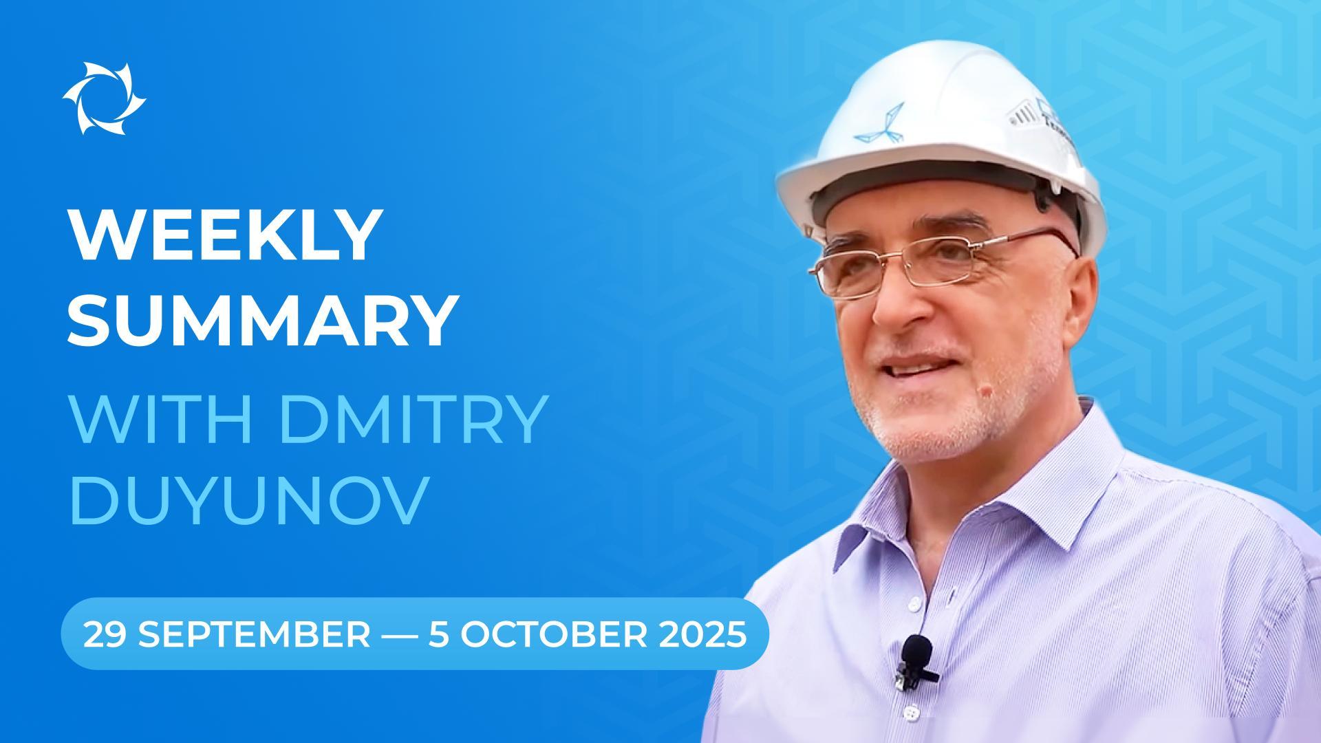 Weekly report on the Duyunov Motors project