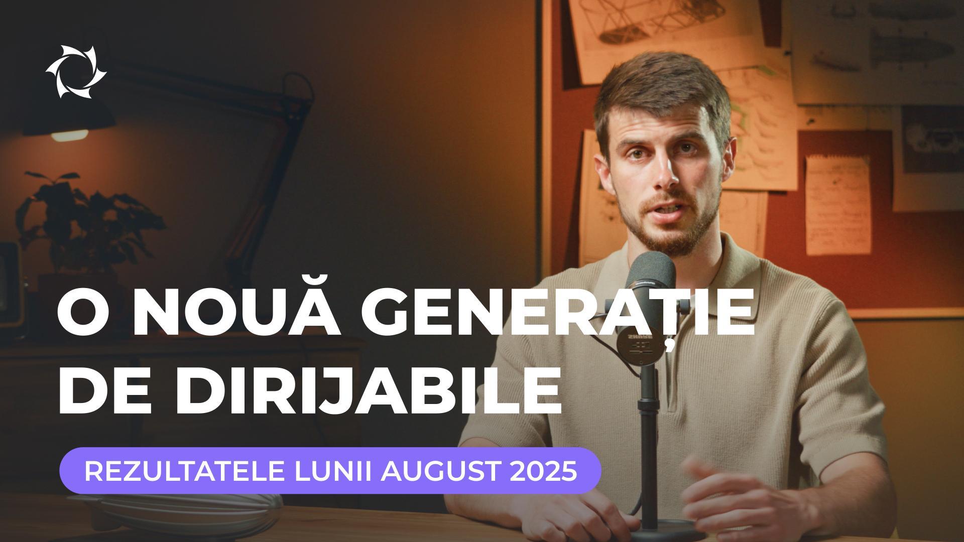 Rezultatele lunii august în cadrul proiectului „O nouă generație de dirijabile” împreună cu Ghenadi Babanin
