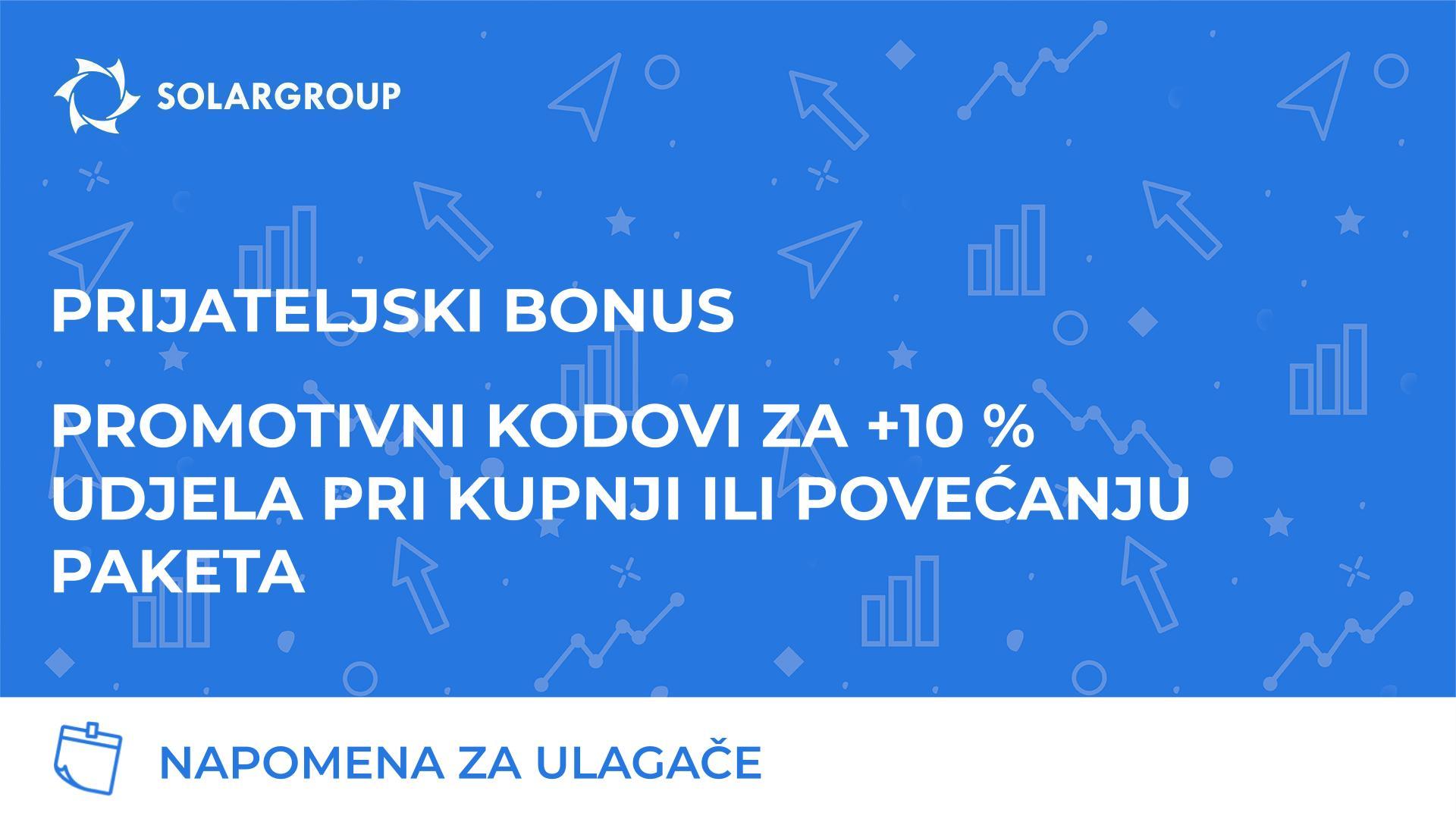 Kako dobiti Prijateljski bonus