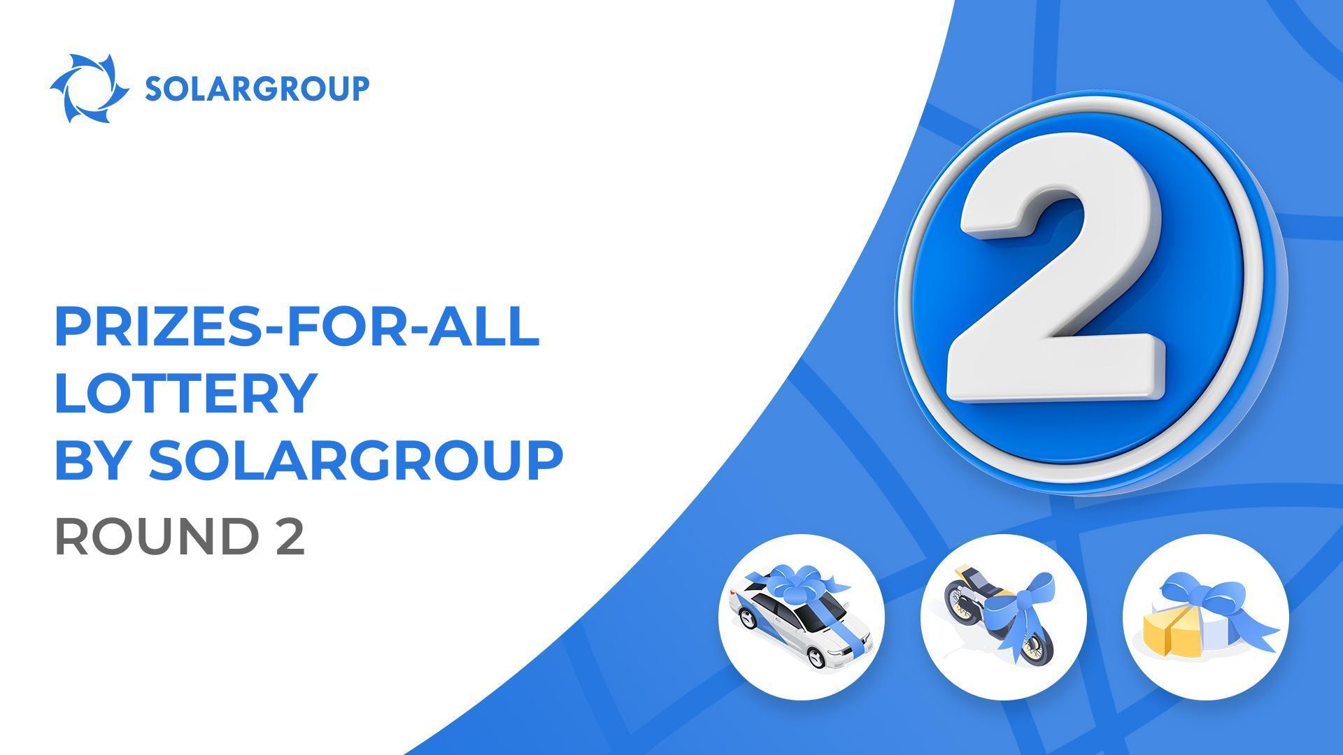 The second round of the SOLARGROUP lottery starts on November 1