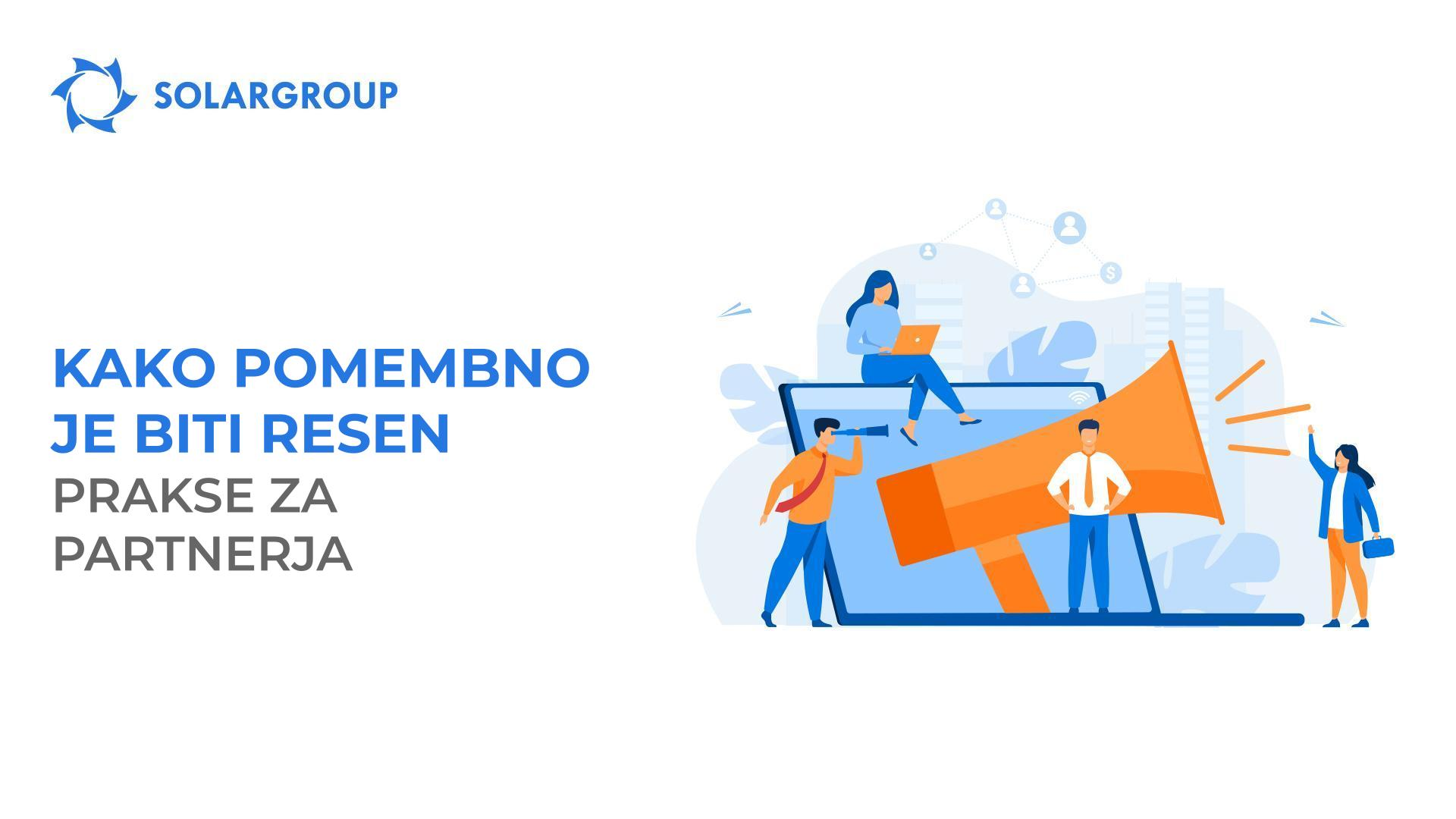 Kako pomembno je biti resen: prakse za partnerja