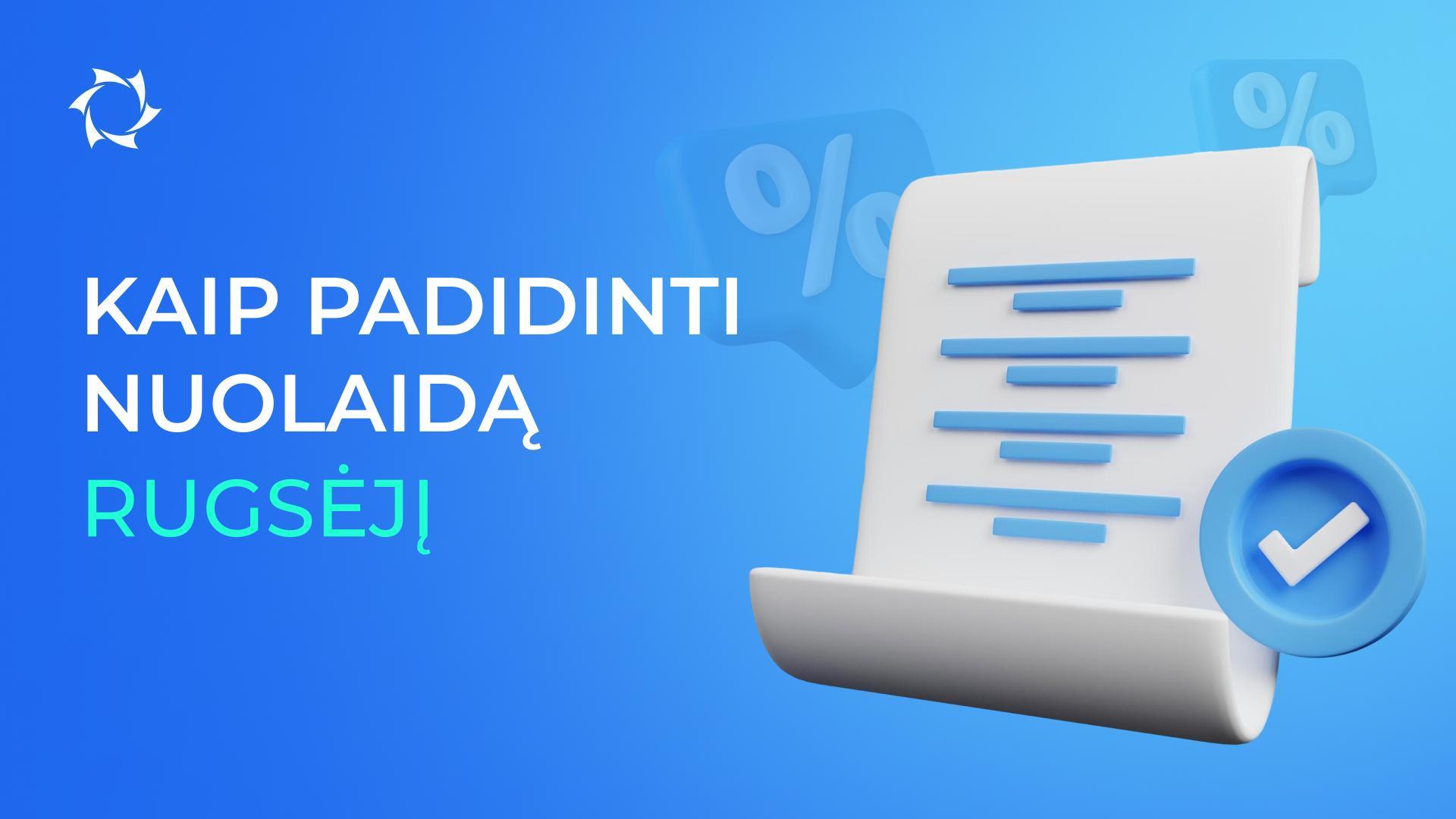 Padvigubinkite naudą rugsėjį: išankstinis išmokėjimas ir Profit Pack