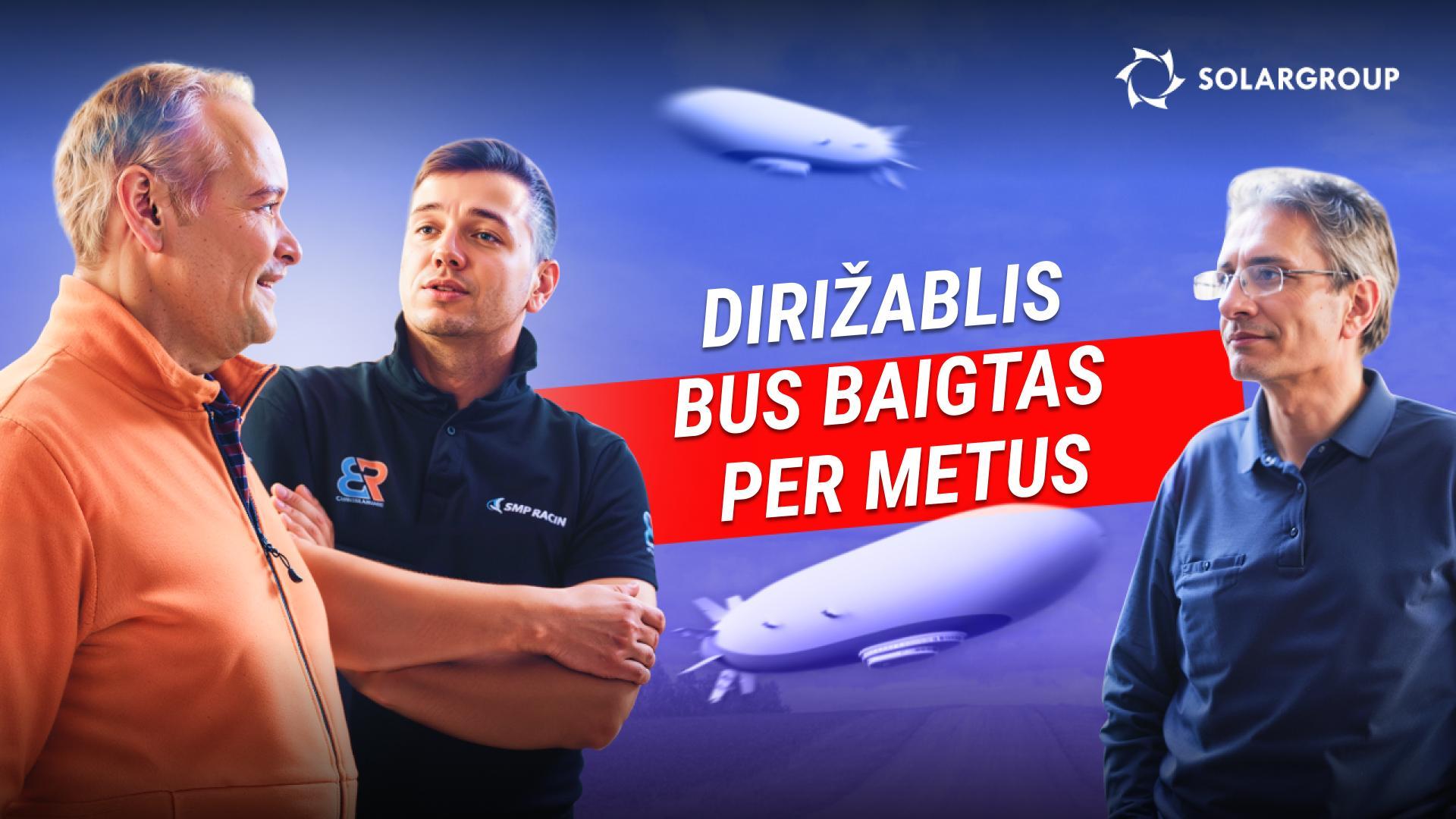 Penkiolika kūrėjų nulems, kaip po metų atrodys dirižabliai.