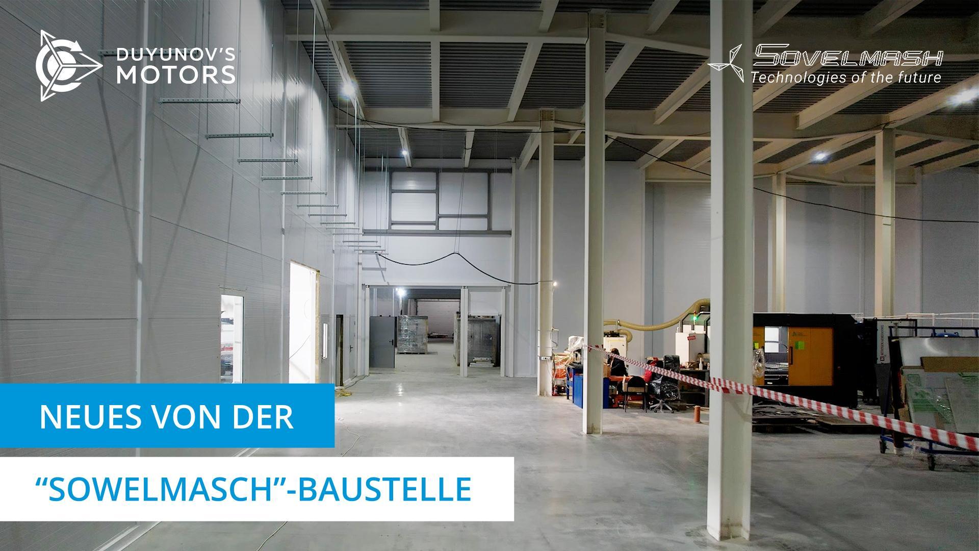 Montage der Versorgungsleitungen und Ausrüstung: Wie der Bau des TPKB "Sowelmasch" voranschreitet