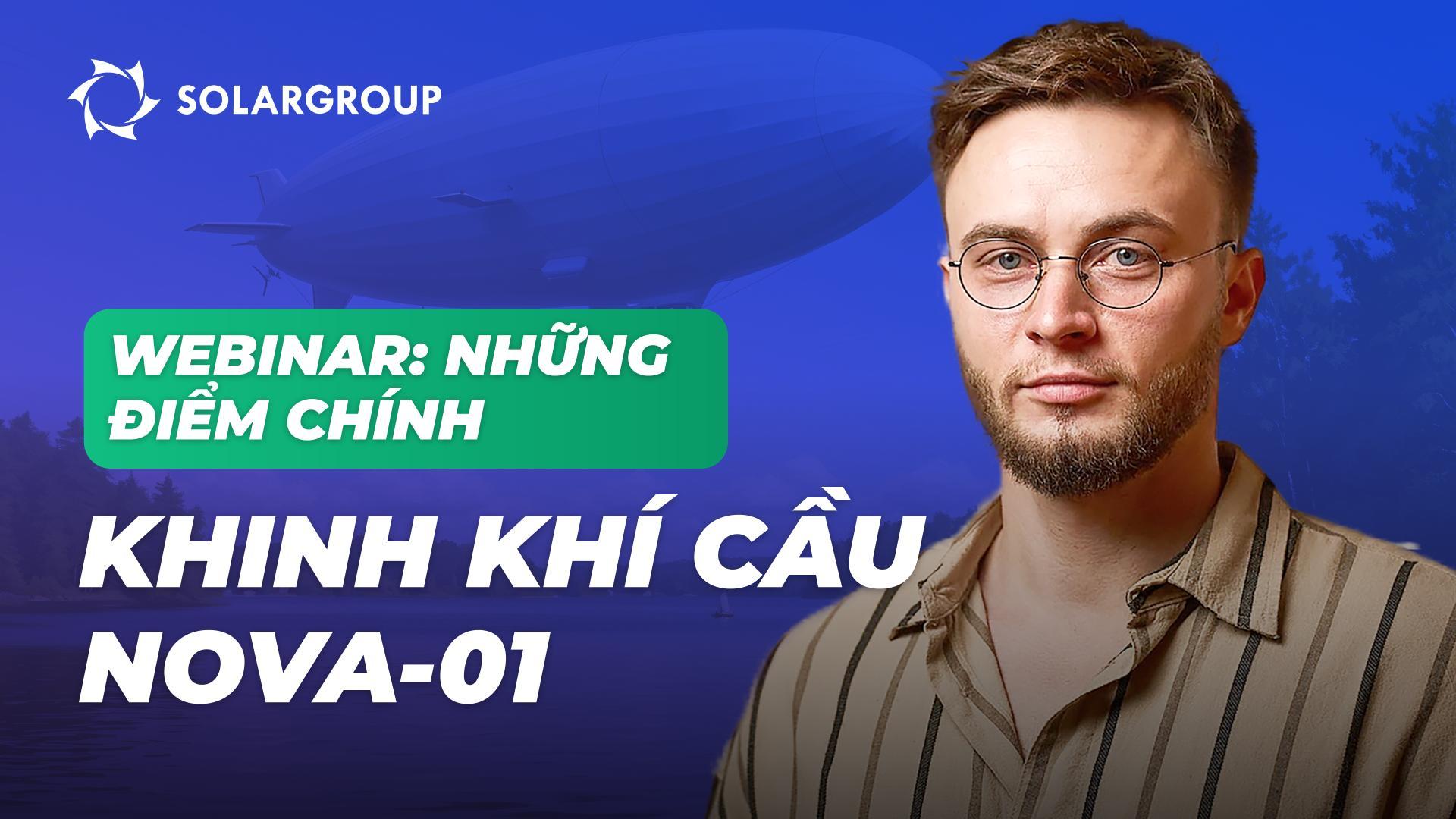 Khinh khí cầu NOVA-01: bước đột phá trong ngành hàng không không người lái