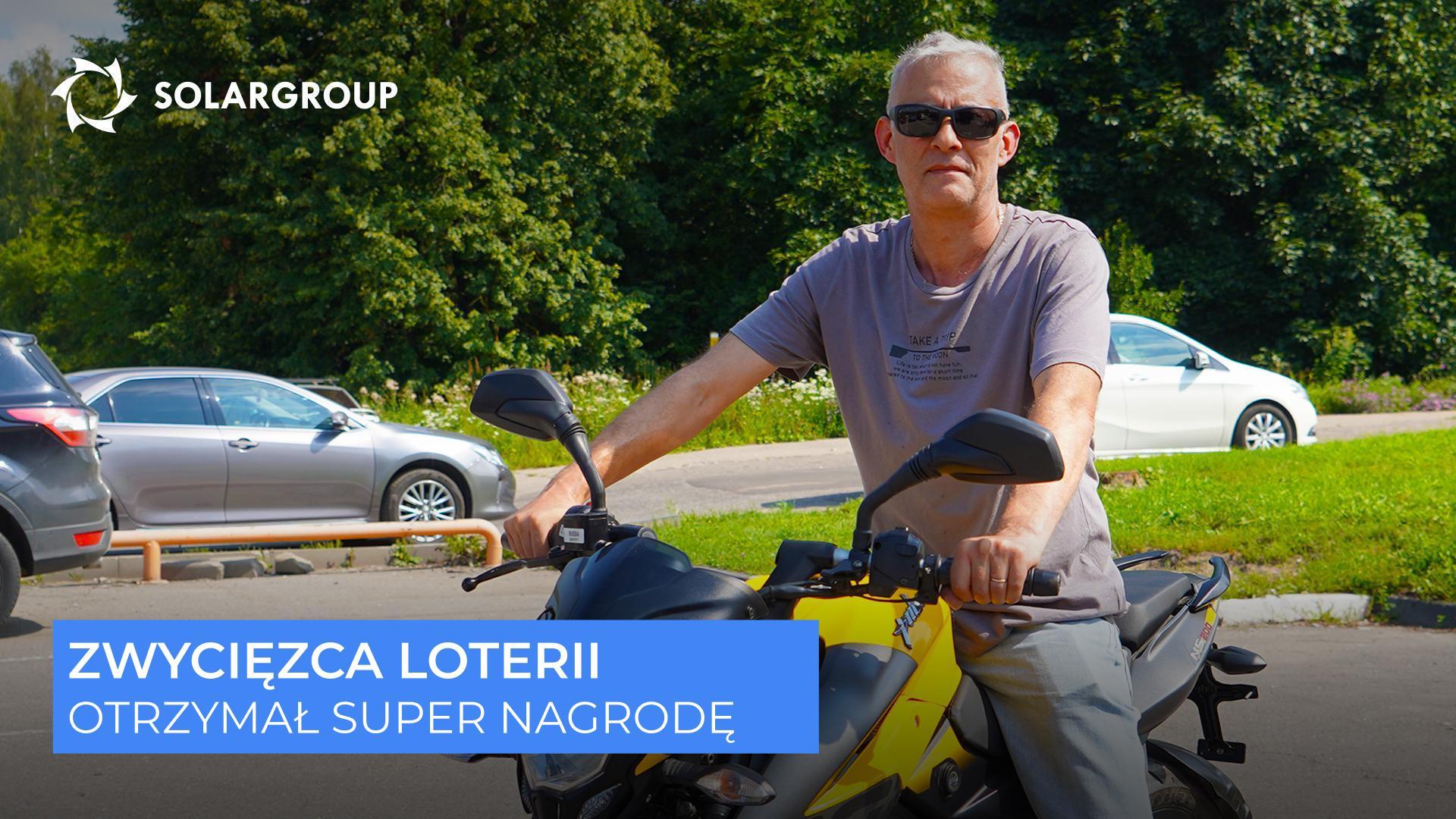 "Możemy zrobić to wszystko sami, jesteśmy w stanie zrobić to wszystko!" | W jaki sposób nagroda została przekazana zwycięzcy loterii.