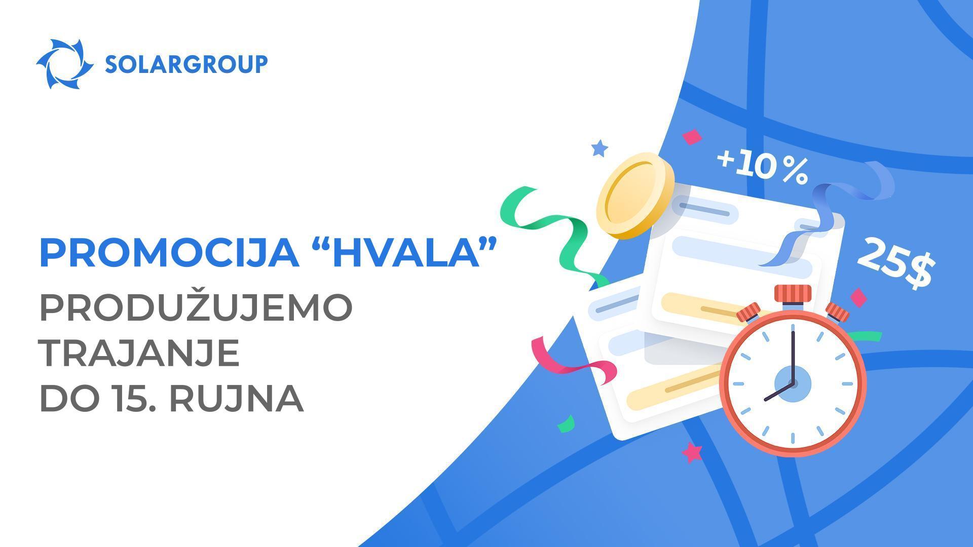 Produžujemo promociju "Hvala"