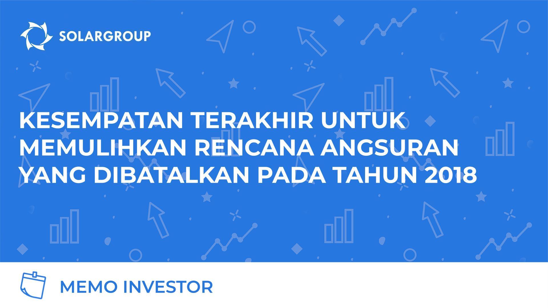Lekas fokus ke proyek saat ketentuan yang paling menguntungkan masih berlaku