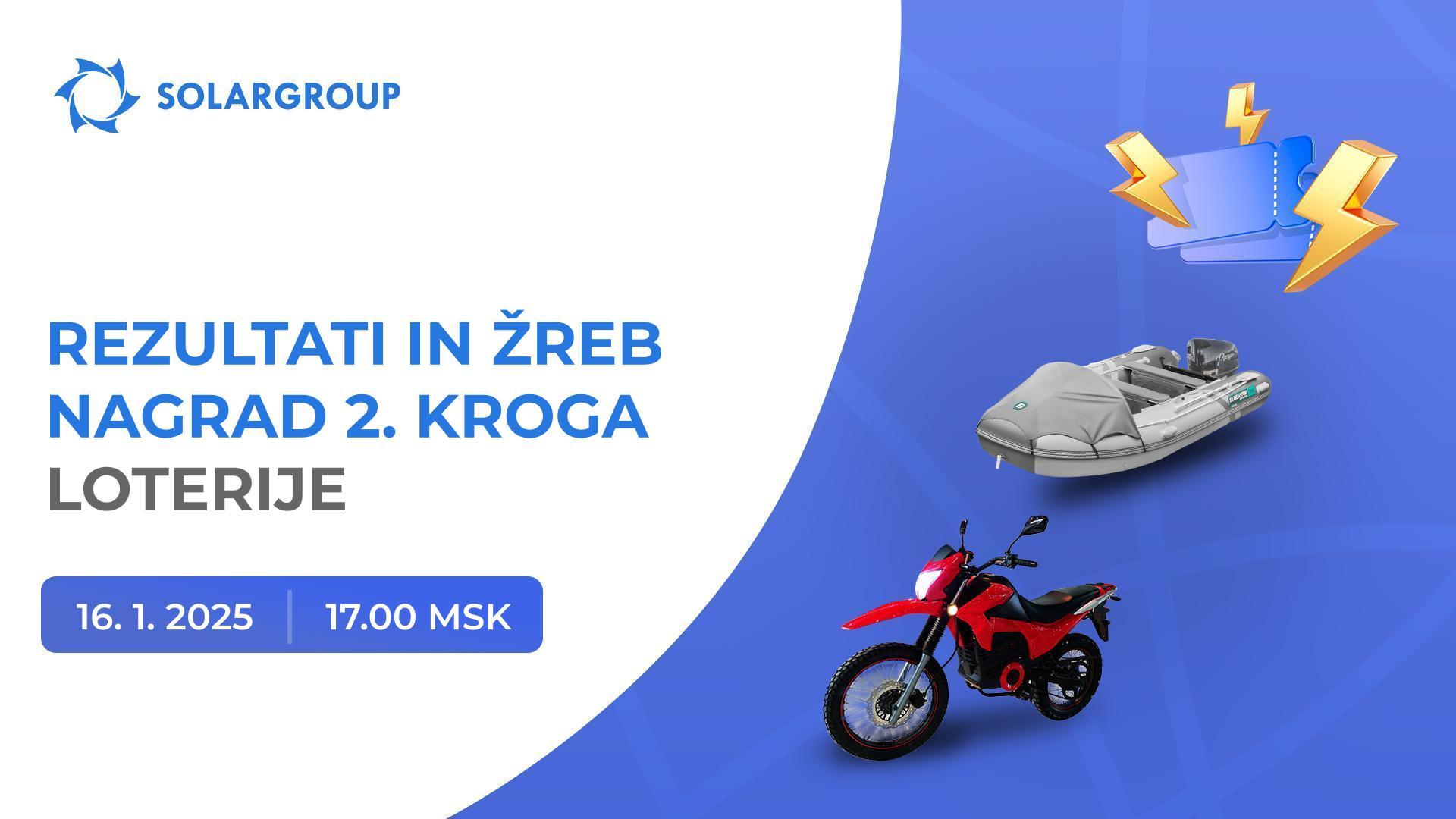 Osvoji električni čoln ali motor!