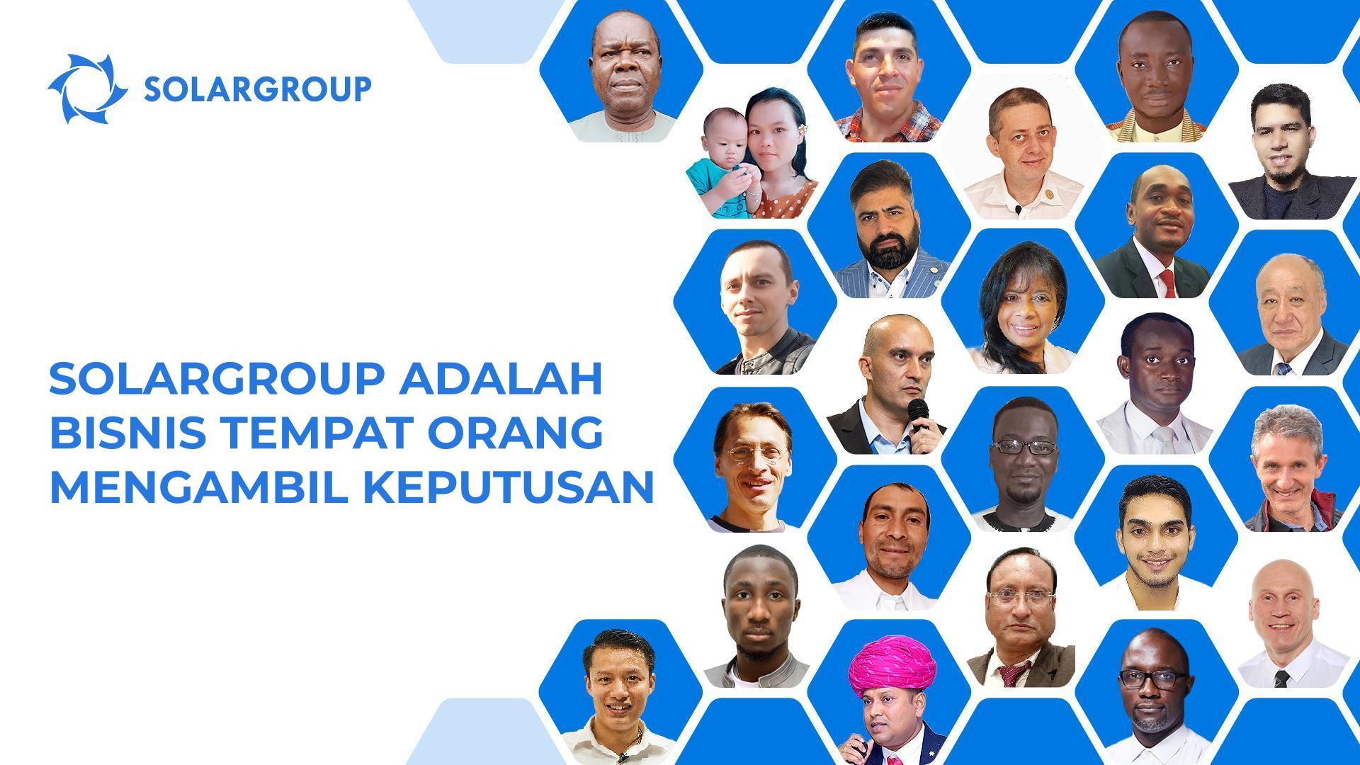 SOLARGROUP adalah bisnis tempat orang mengambil keputusan