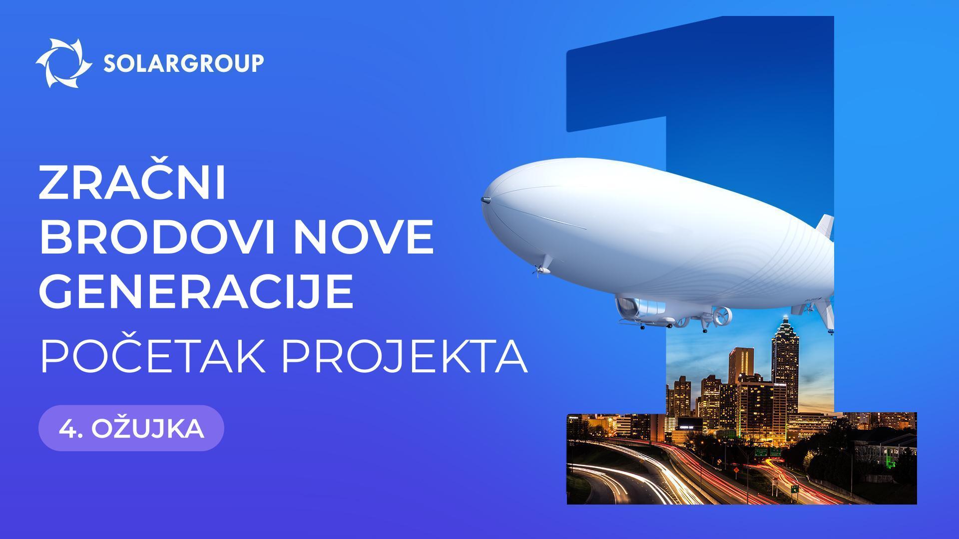 U ožujku lansiramo zračne brodove!