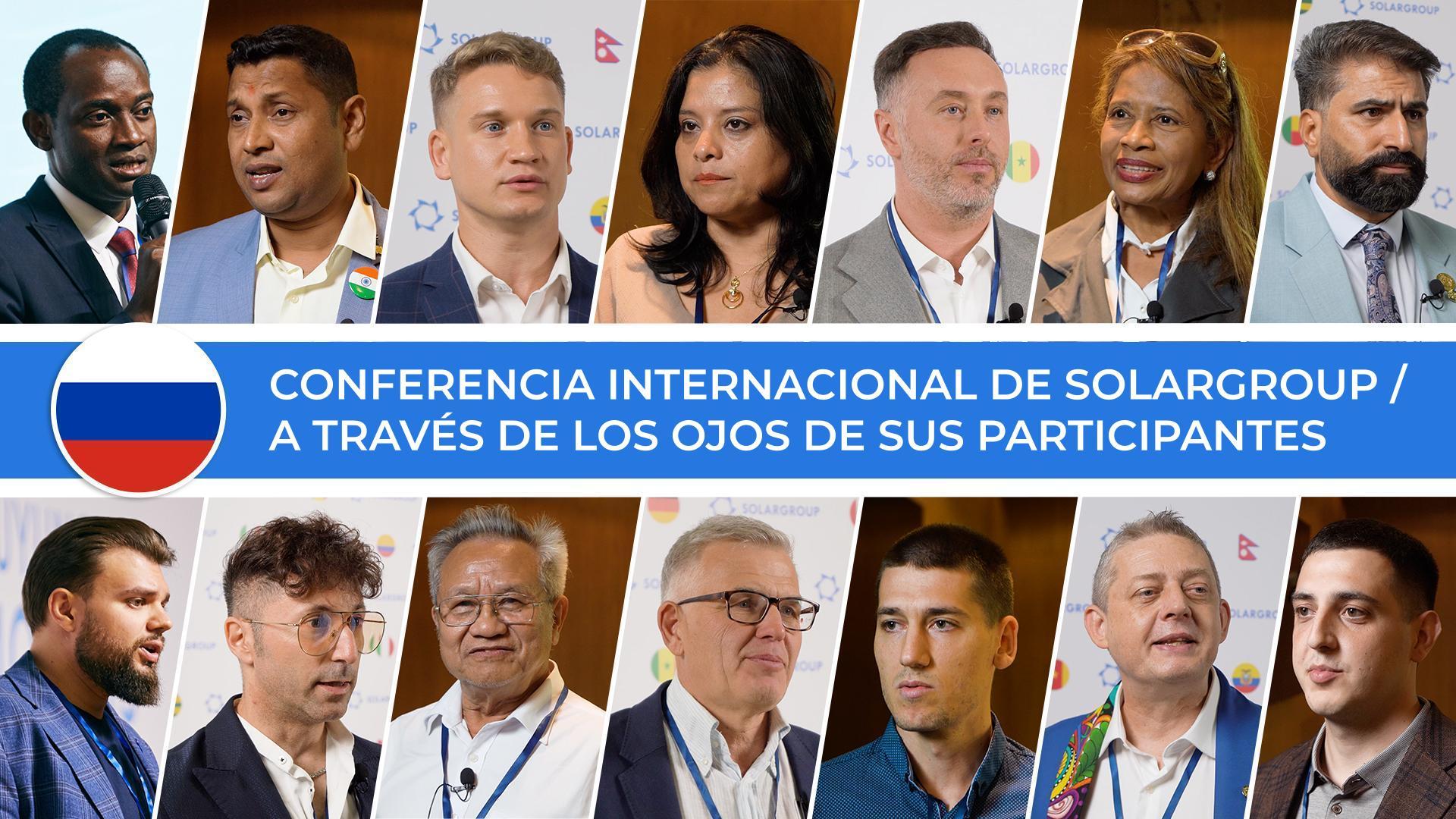 Reportaje sobre la Conferencia Internacional de SOLARGROUP