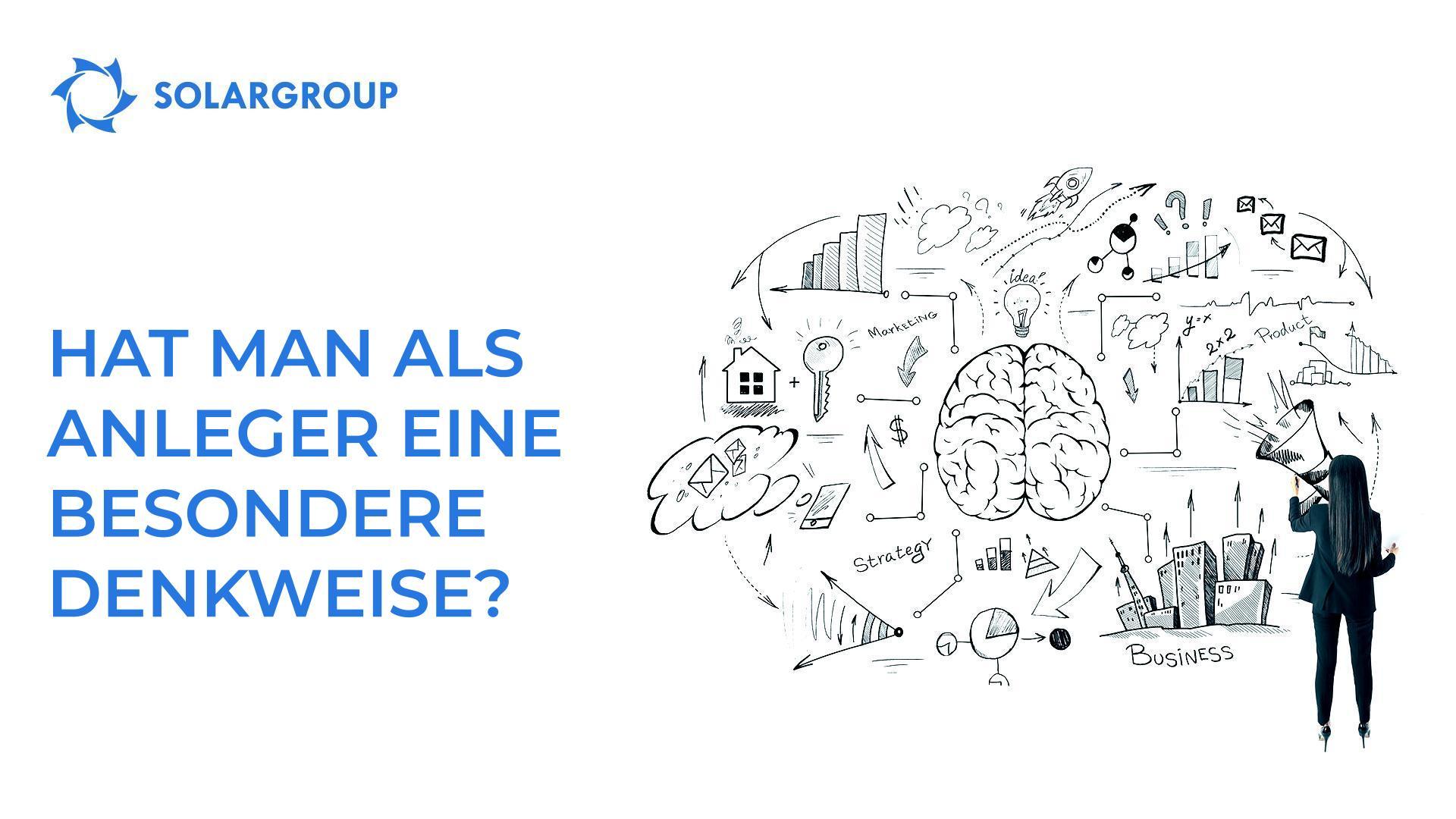 Hat man als Anleger eine besondere Denkweise?