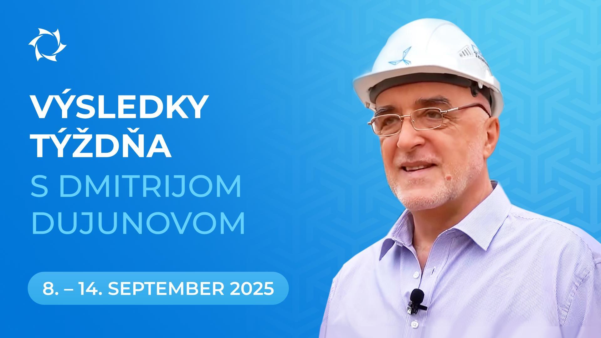 Súhrn týždňa v projekte Motory Duyunova
