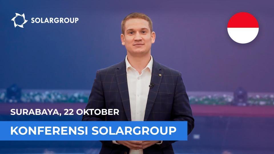 Konferensi SOLARGROUP di Surabaya: besok!