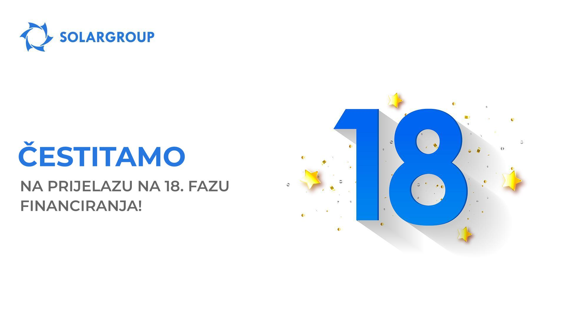 16. siječnja - početak 18. faze financiranja projekta "Duyunov Motori"