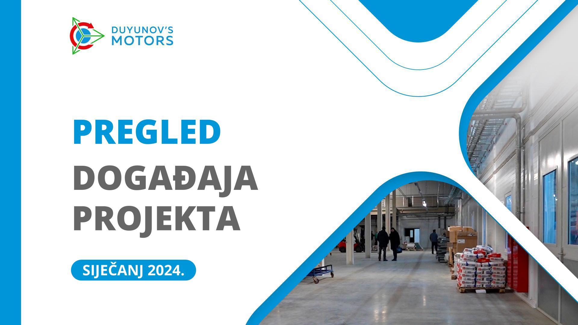 Ključni događaji projekta u siječnju