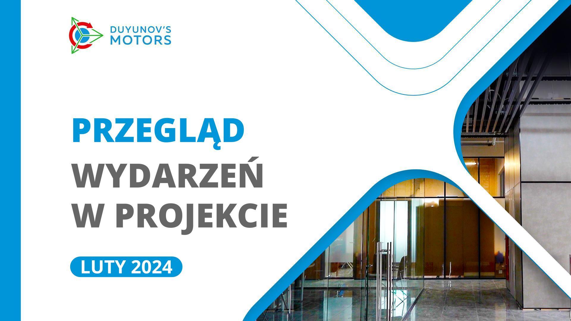Kluczowe wydarzenia w projekcie w lutym
