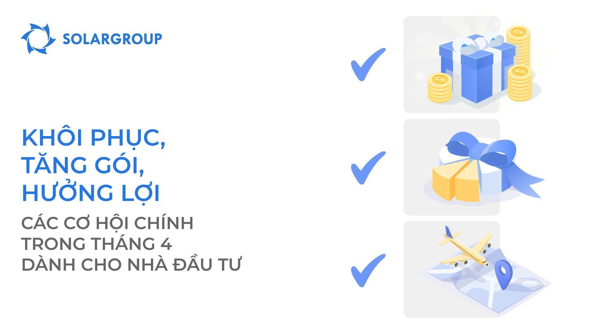 Tiếp tục đầu tư vào dự án trong tháng 4 với các điều khoản ưu đãi - giành được một chuyến đi đến công trường "Sovelmash" và lên đến 2.300.000 cổ phần