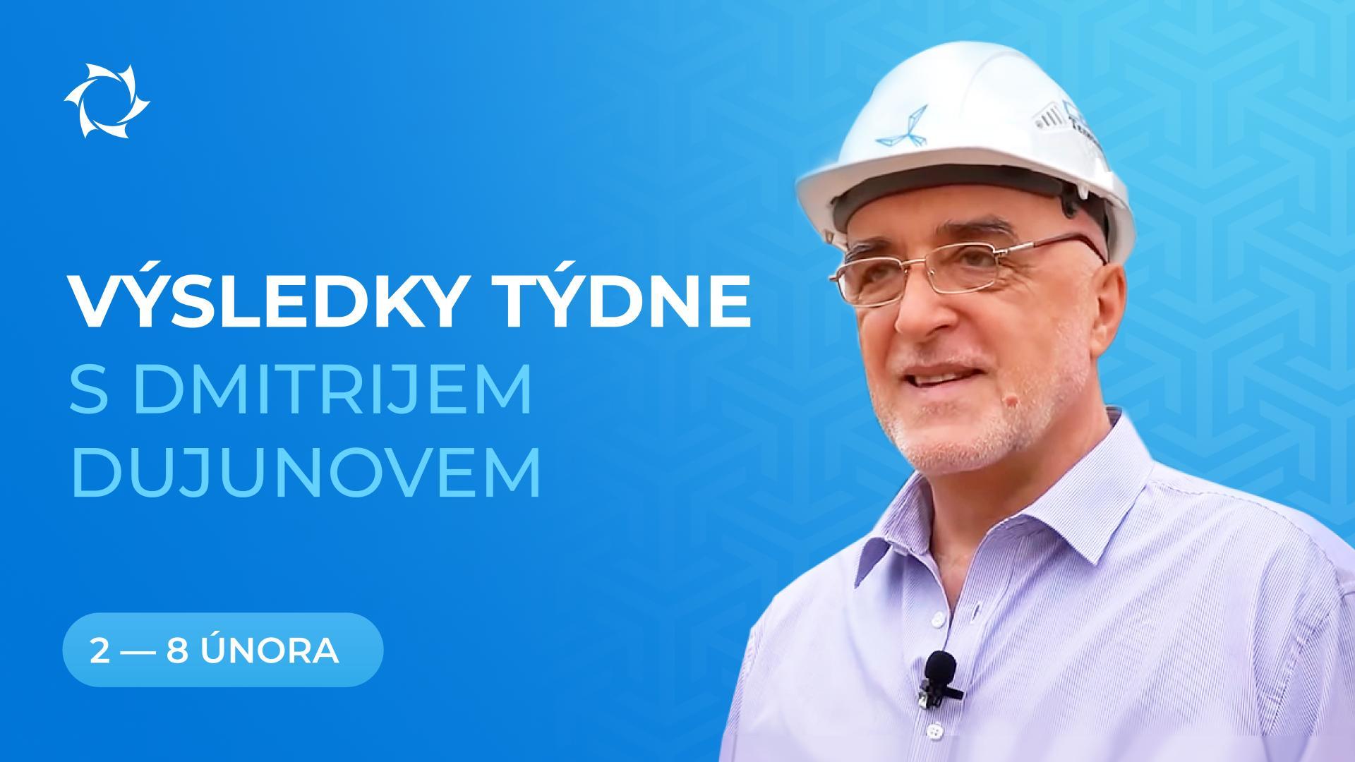 Souhrn týdne v projektu «Motory Dujunova»