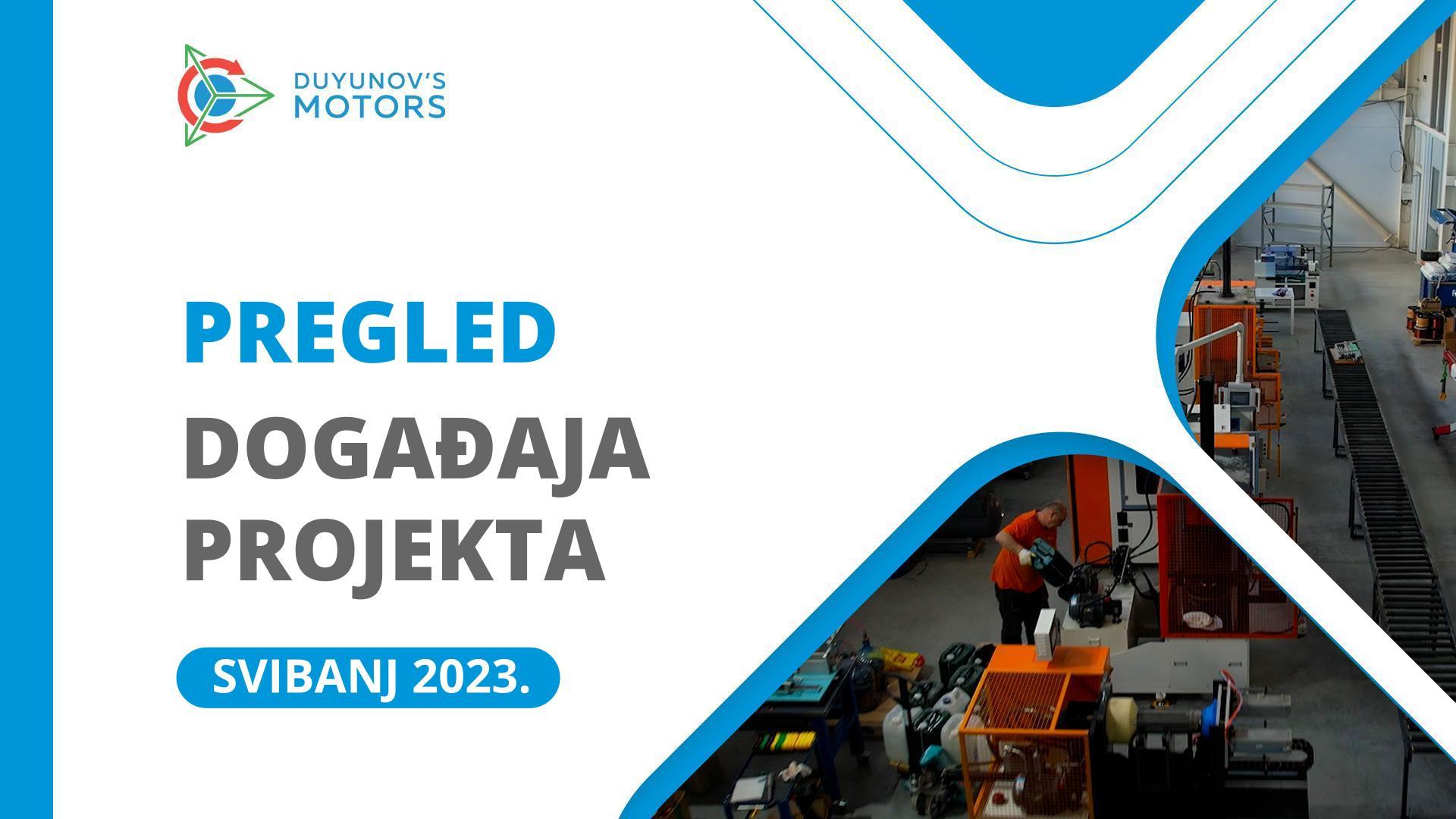 Ključni događaji projekta u svibnju