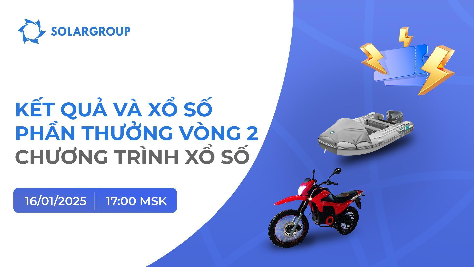 Giành được một chiếc thuyền điện hoặc một chiếc mô tô!
