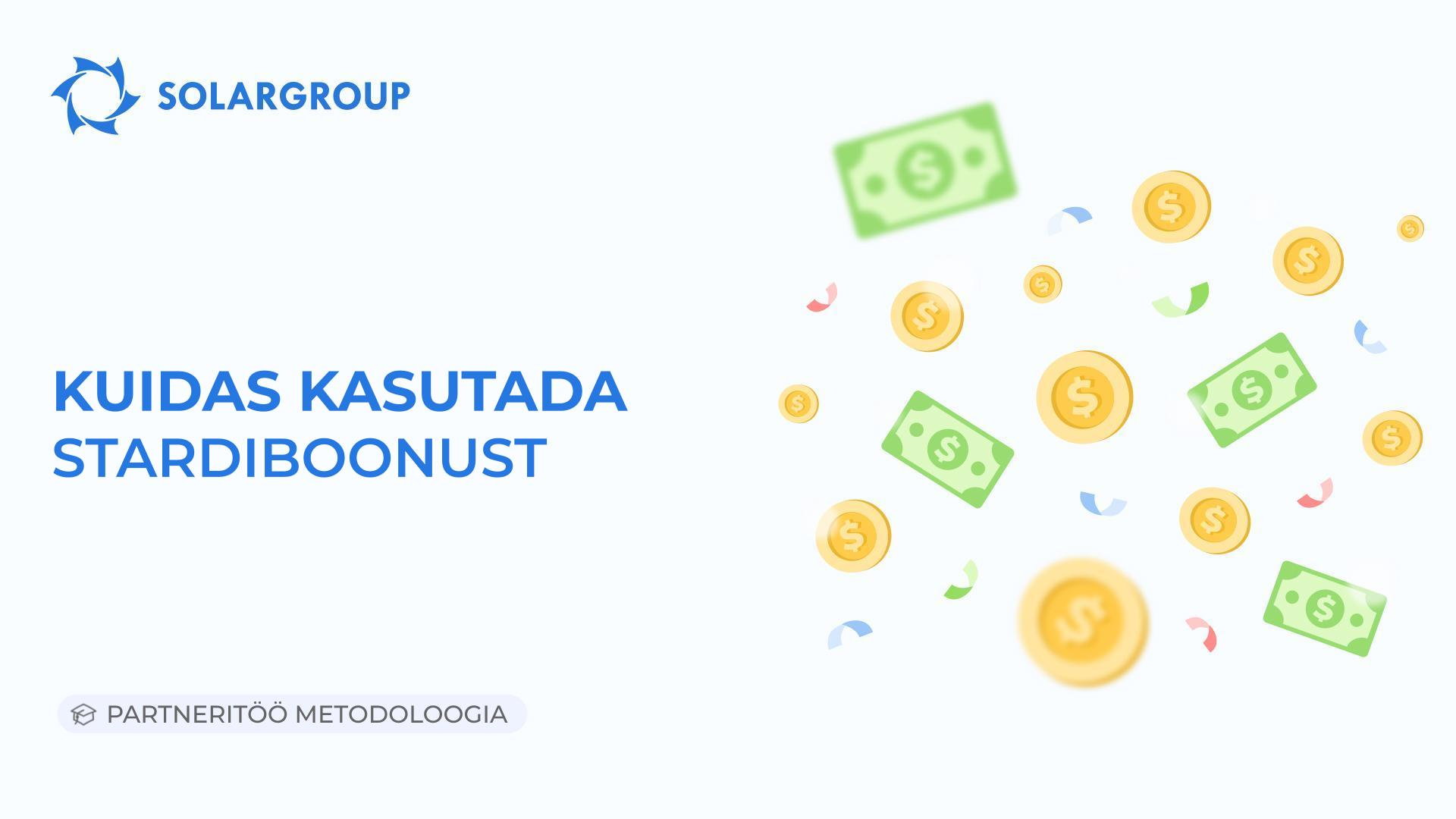 Kuidas kasutada Stardiboonust | Partneritöö metodoloogia