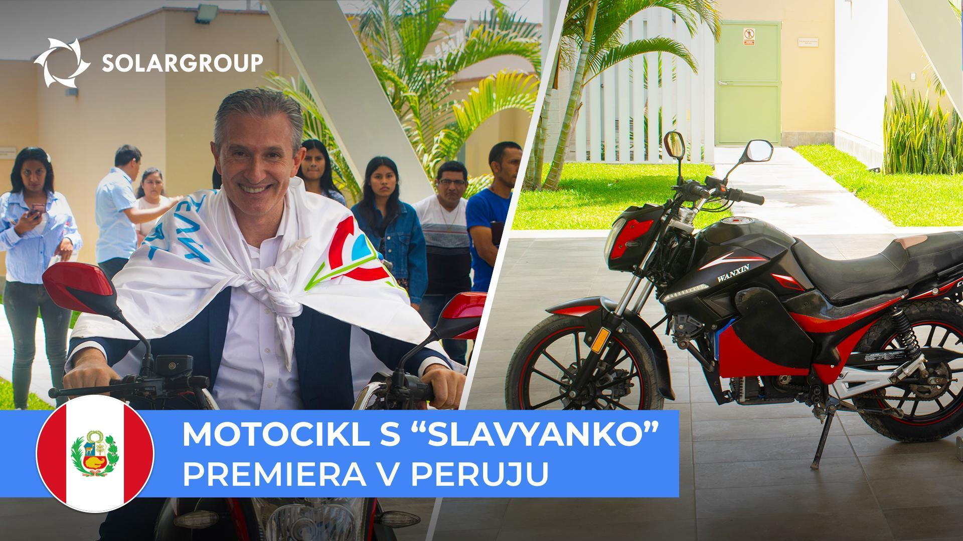V Peruju so predstavili električni motocikel z motorjem DA-90S