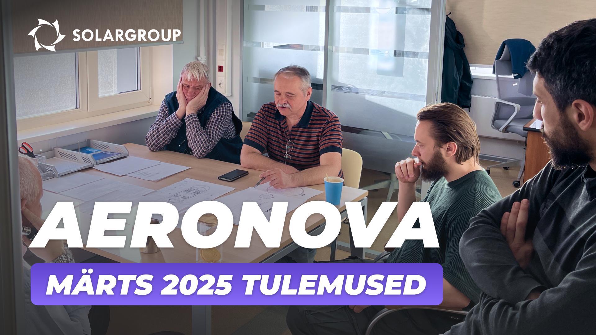 Uue põlvkonna õhulaevad: kokkuvõte märtsikuu tulemustest
