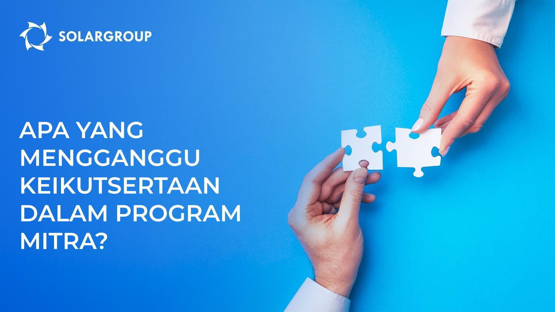 Apa yang menghalangi keikutsertaan dalam program mitra?