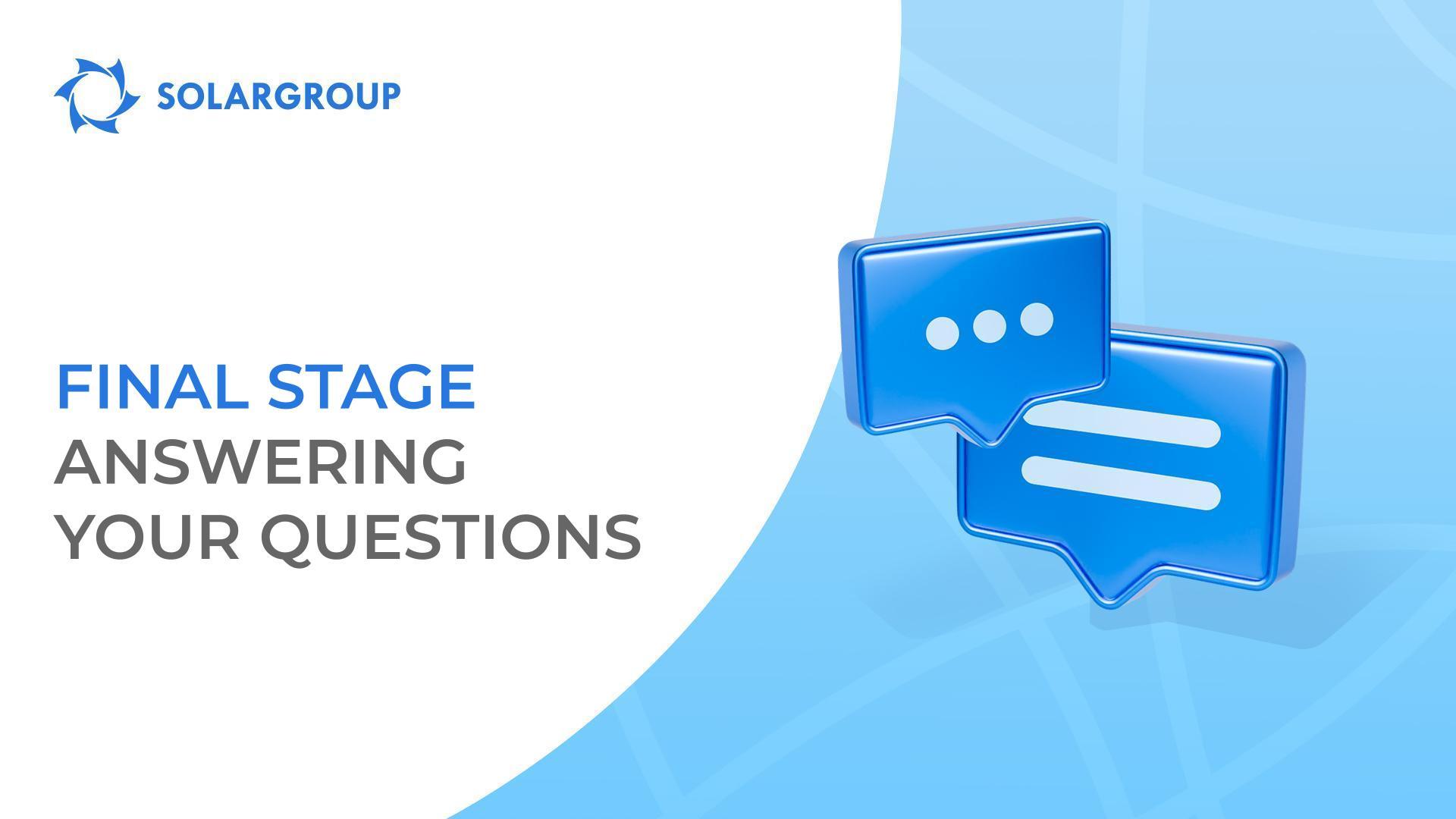 When, how much and how: Answers to FAQs about the final funding stage