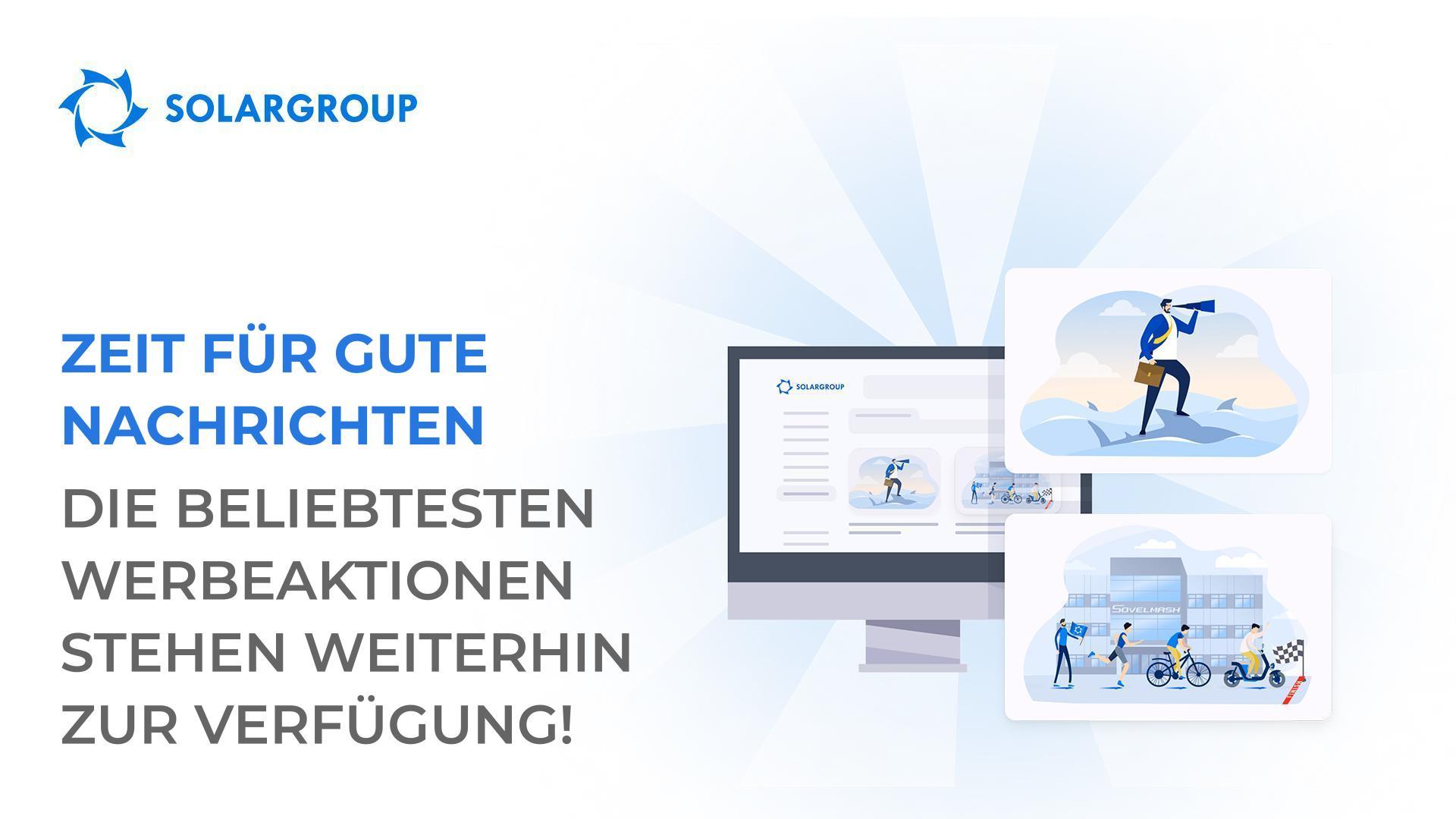 Zeit für gute Nachrichten: Die beliebtesten Werbeaktionen stehen weiterhin zur Verfügung!