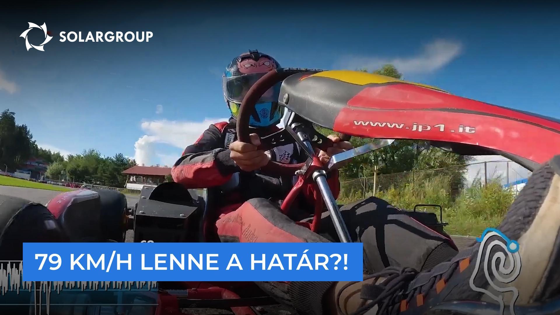 Andrej Lobov a „Slavyankás" elektromos gokart-tesztekről
