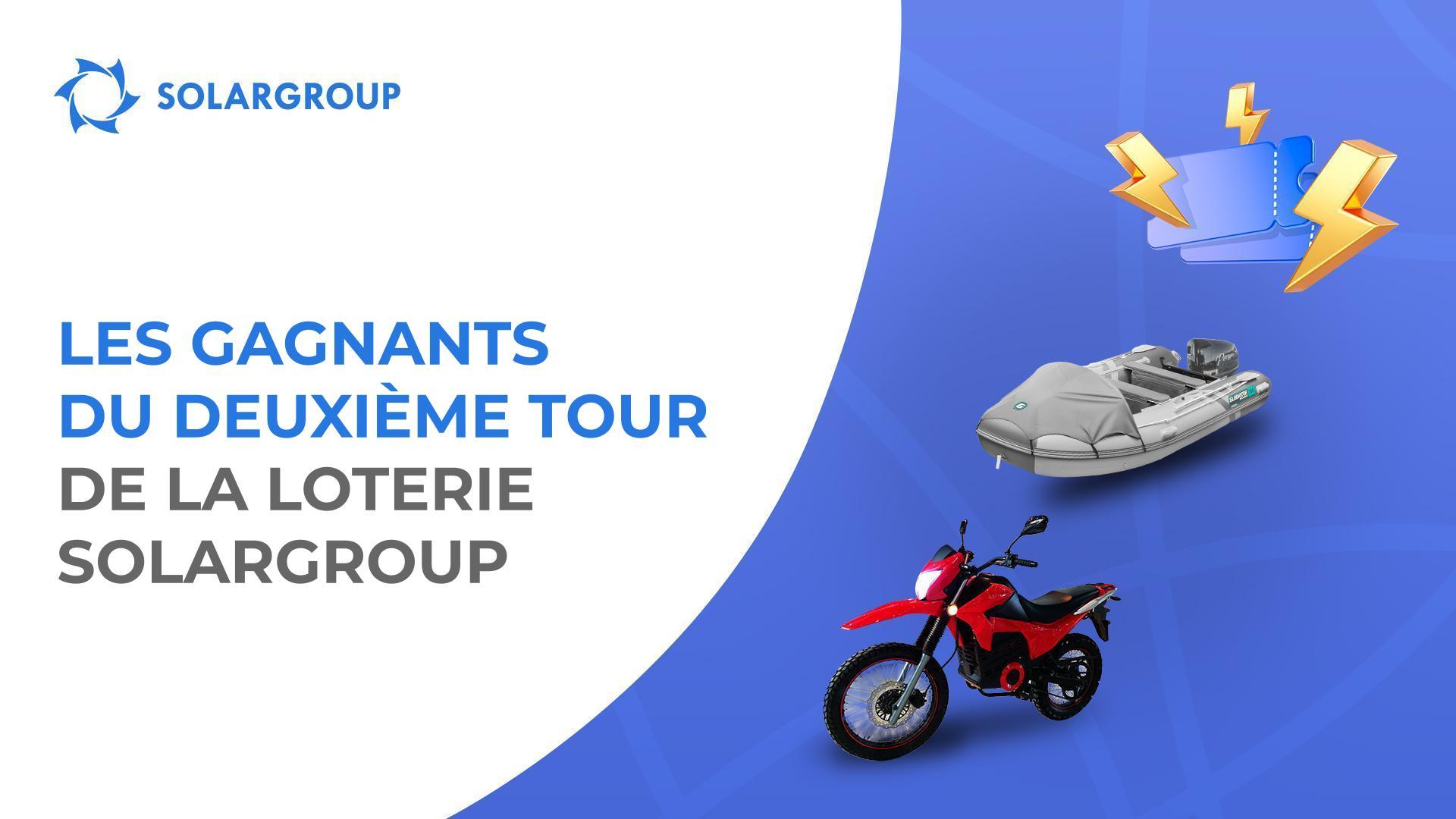 Félicitations aux gagnants du deuxième tour de la loterie !