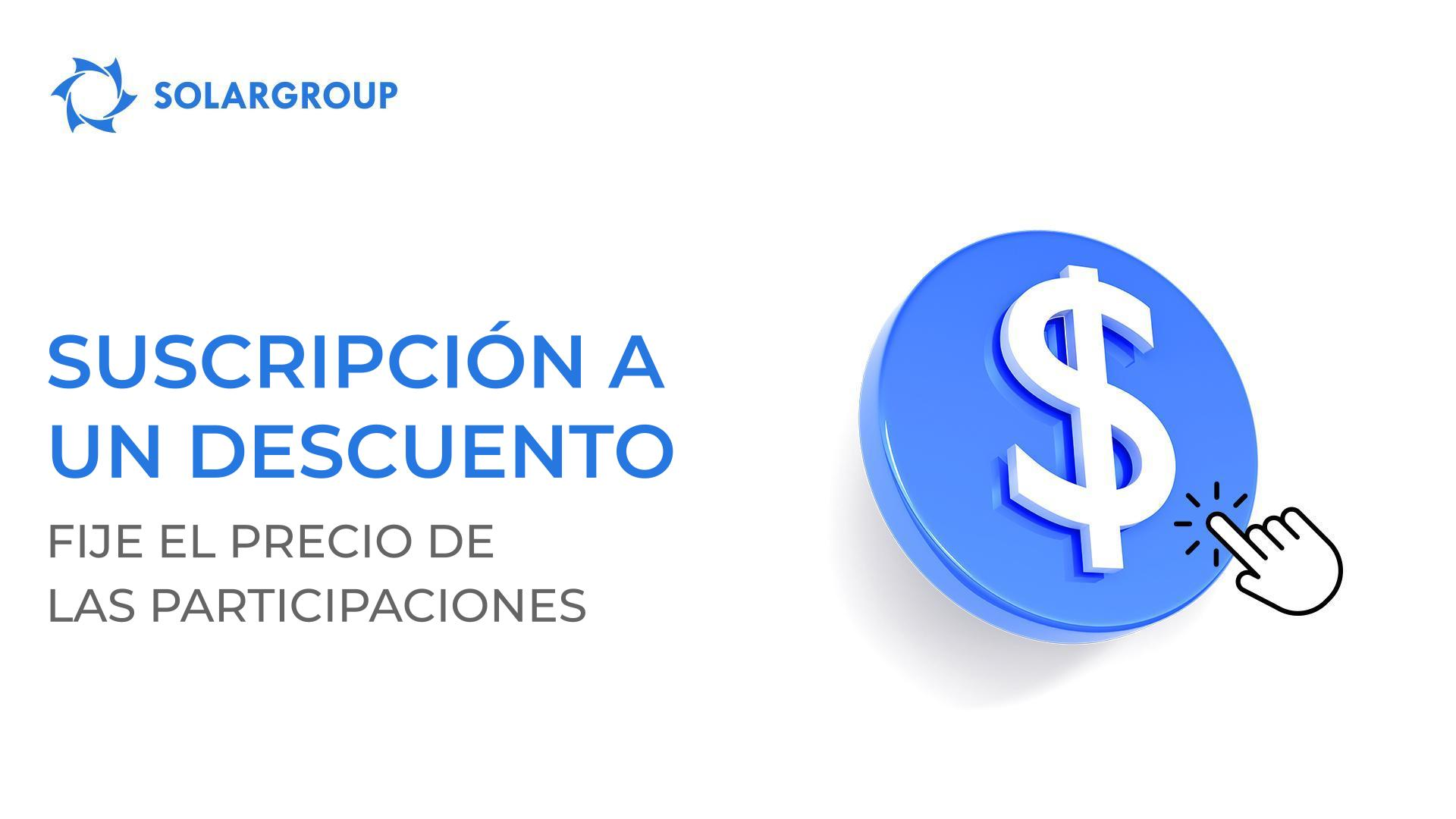 Cómo comprar participaciones sin que aumente su precio: suscripción a un descuento