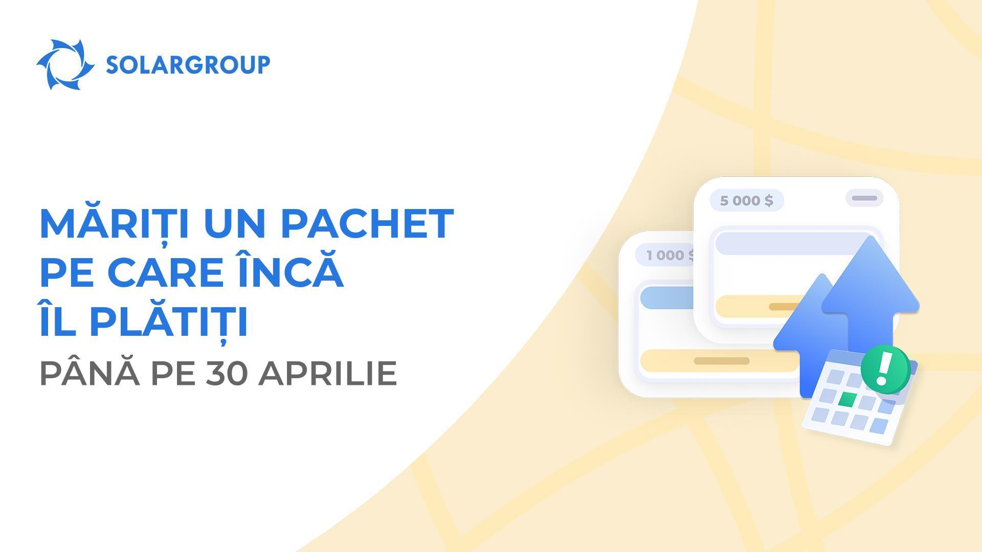 Anulăm opțiunea de a mării un plan de rate activ